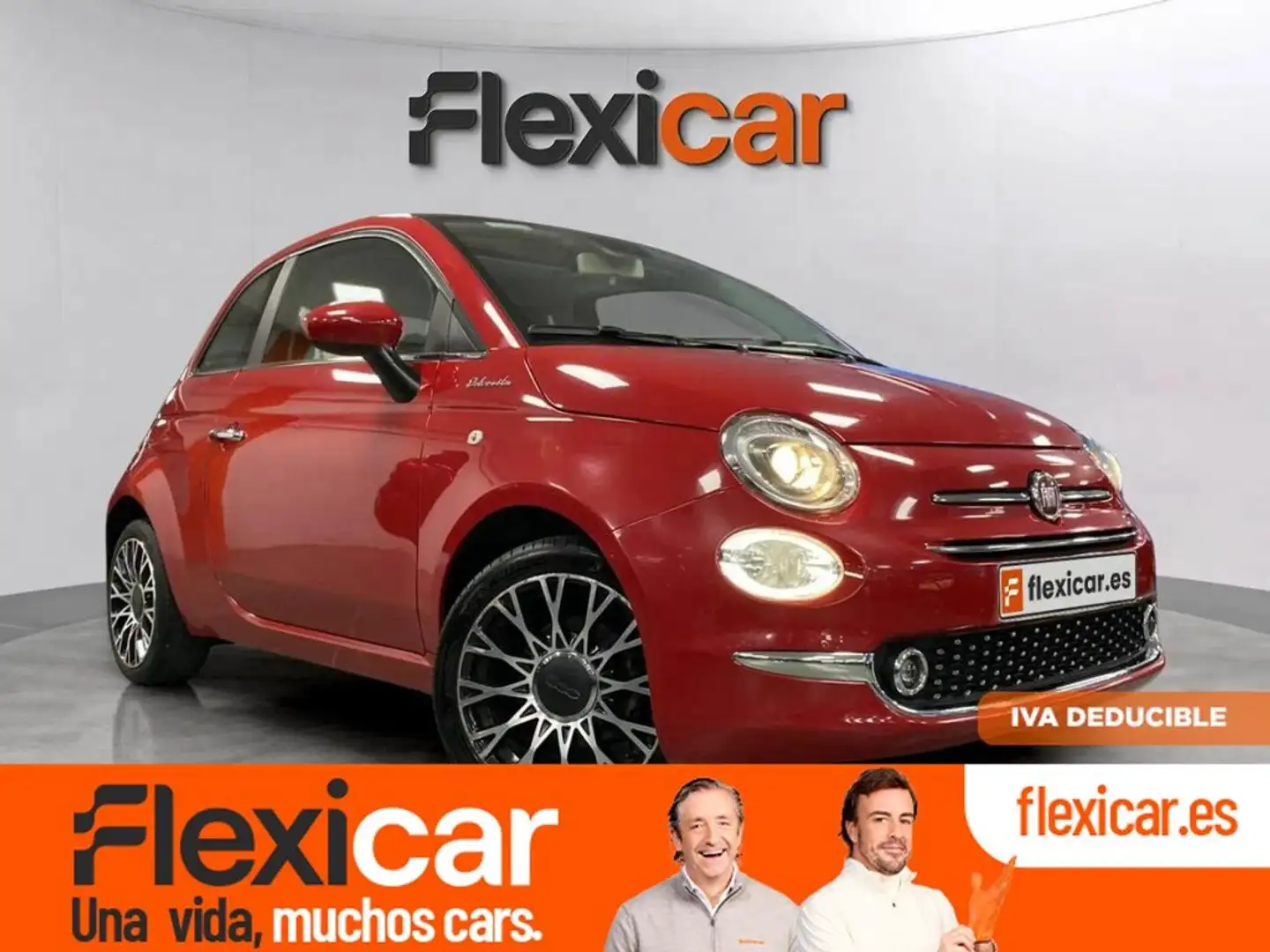Fiat 500 Dolcevita 1.0 Hybrid 51KW (70 CV) Rouge - 1