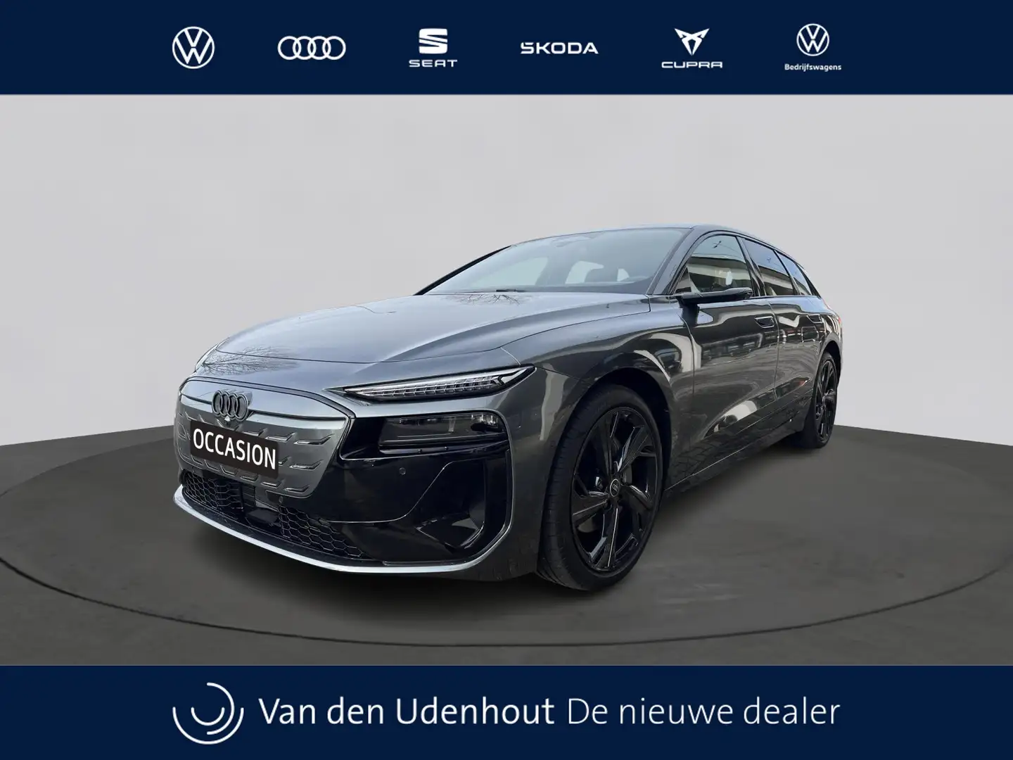 Audi A6 e-tron Avant S edition Performance 367pk 100 kWh / Tech P Gris - 1