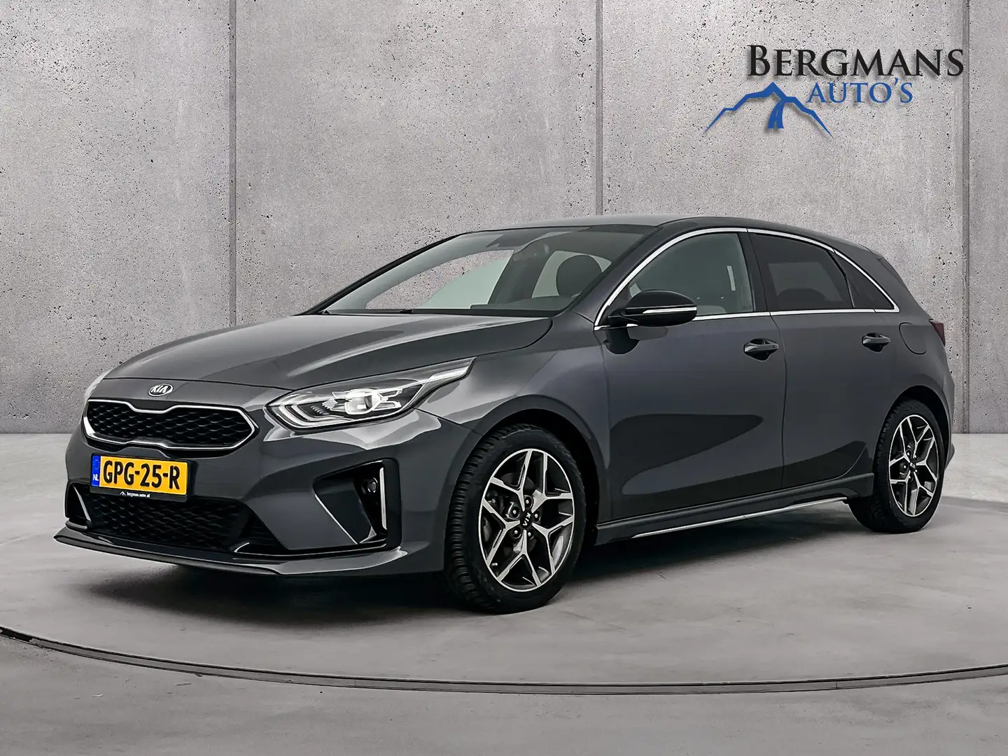Kia Ceed / cee'd 1.4 T-GDi GT-Line // LEDER // KEYLESS // 1e EIGENA Grijs - 1
