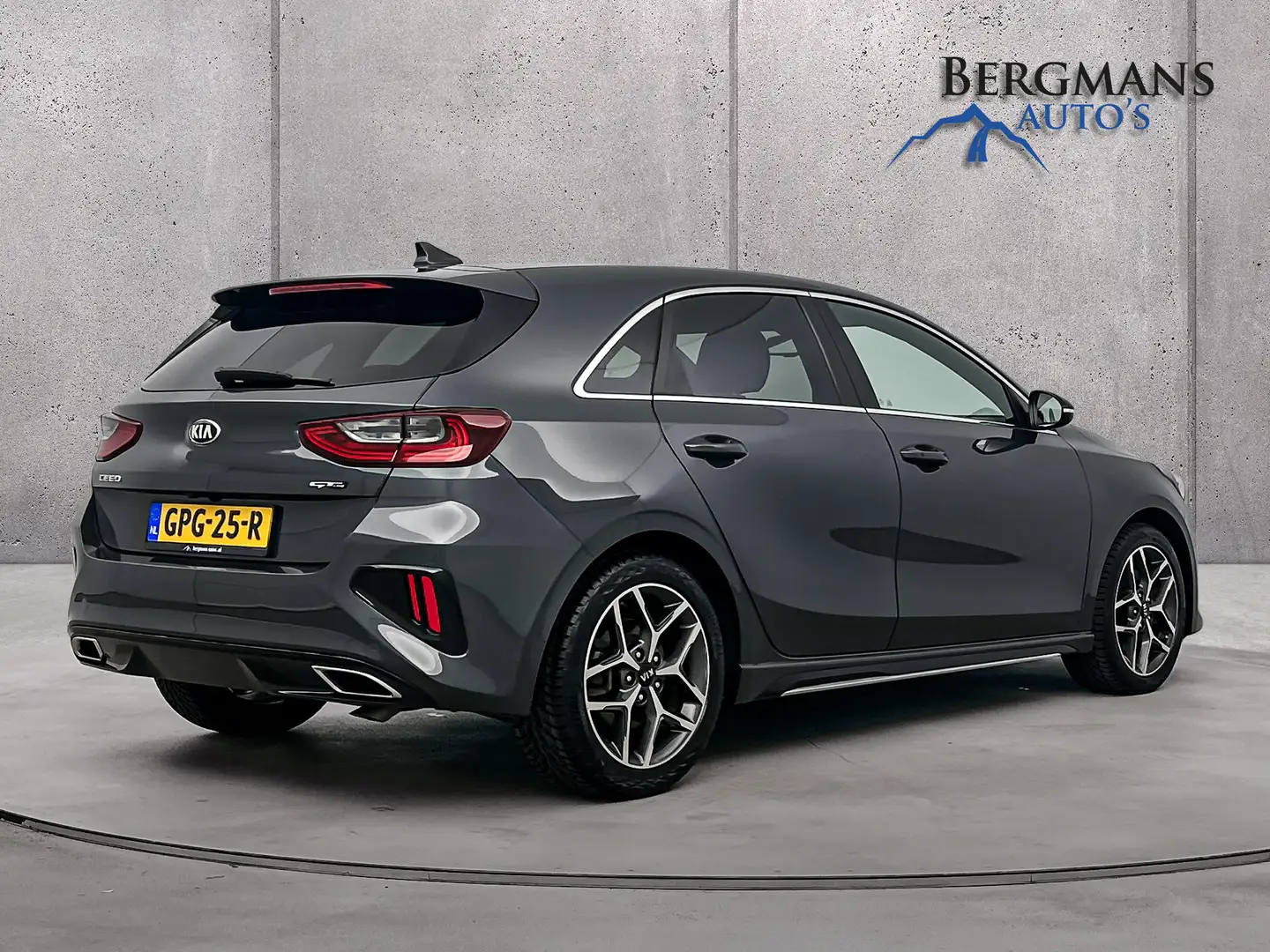 Kia Ceed / cee'd 1.4 T-GDi GT-Line // LEDER // KEYLESS // 1e EIGENA Grijs - 2