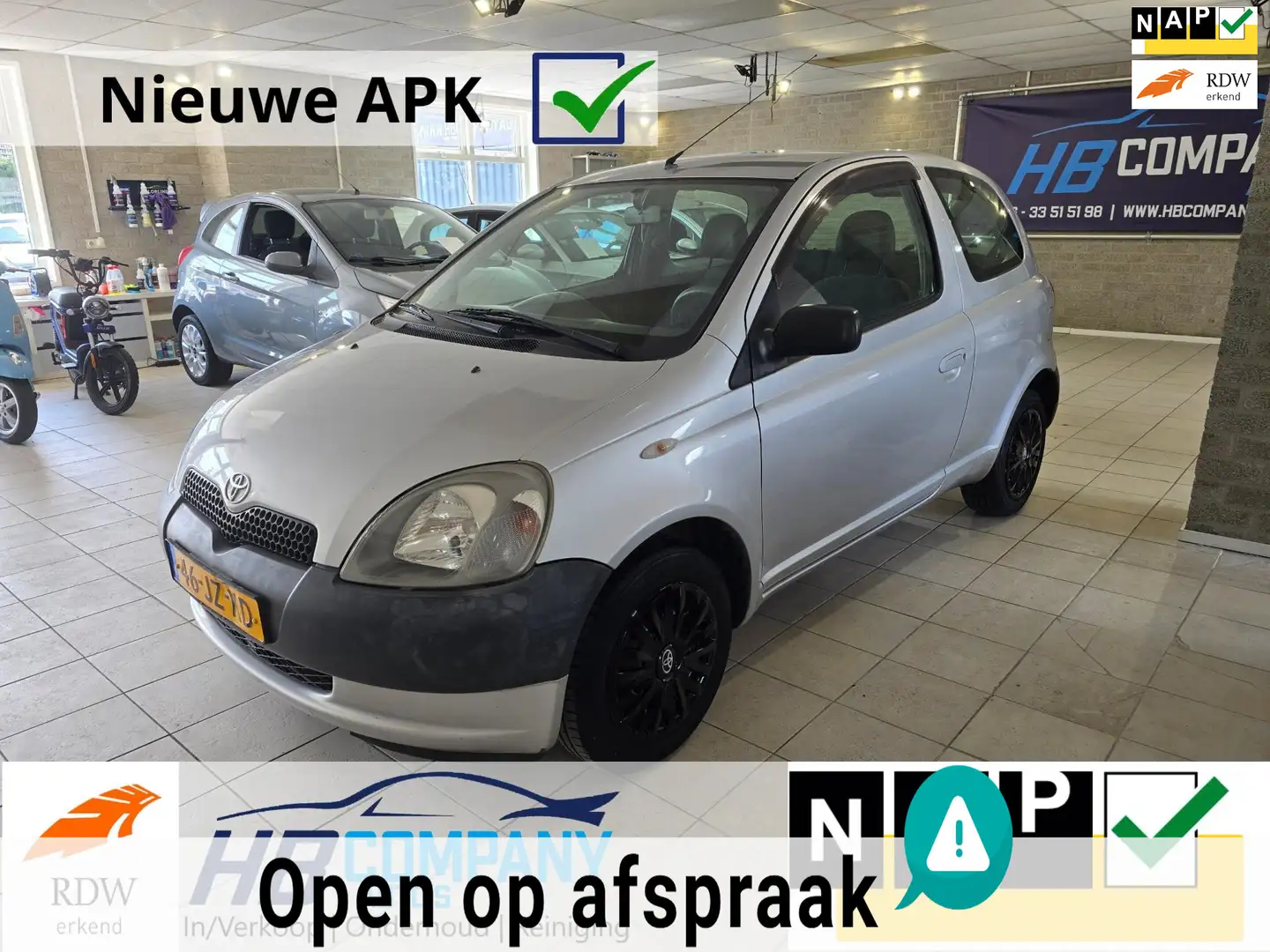 Toyota Yaris 1.0 VVT-i | Stuurbekrachtiging | Nette staat | Nie Gri - 1