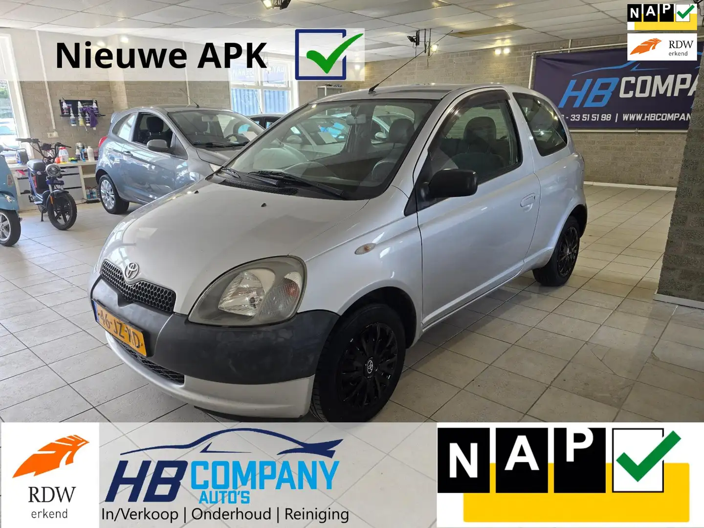 Toyota Yaris 1.0 VVT-i | Stuurbekrachtiging | Nette staat | Nie Grigio - 1