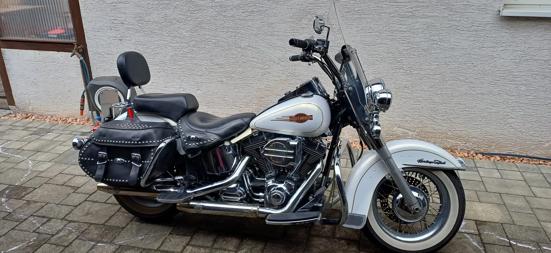 Harley-Davidson Heritage Softail FS2 Alb - 1