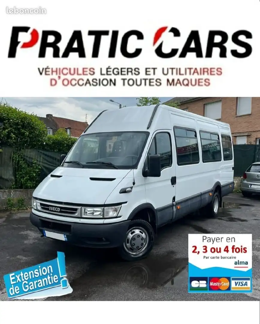 Iveco Daily CHASSIS DBLE CAB 35C14D 3.5T EMP 3450 Beyaz - 1