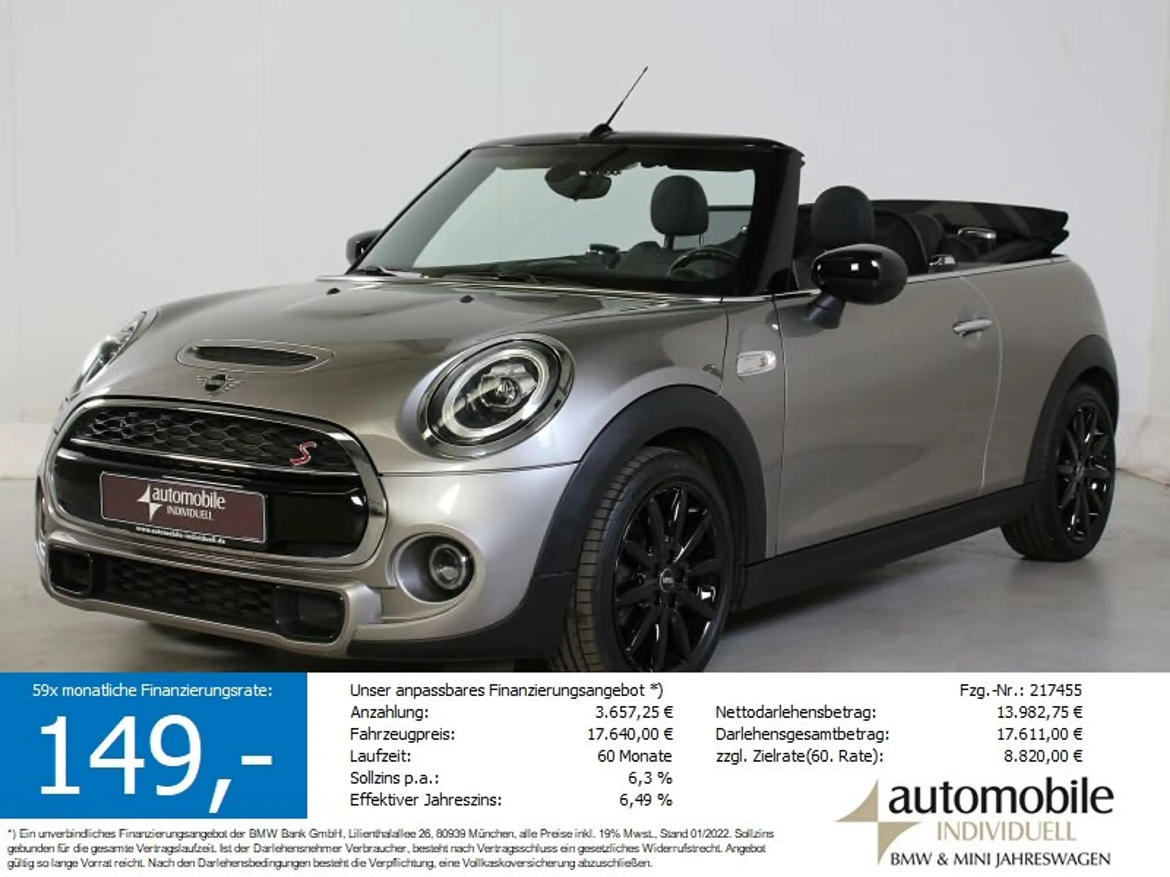 MINI Cooper S Cabrio Chili Navi LED Adap.Fahrwerk