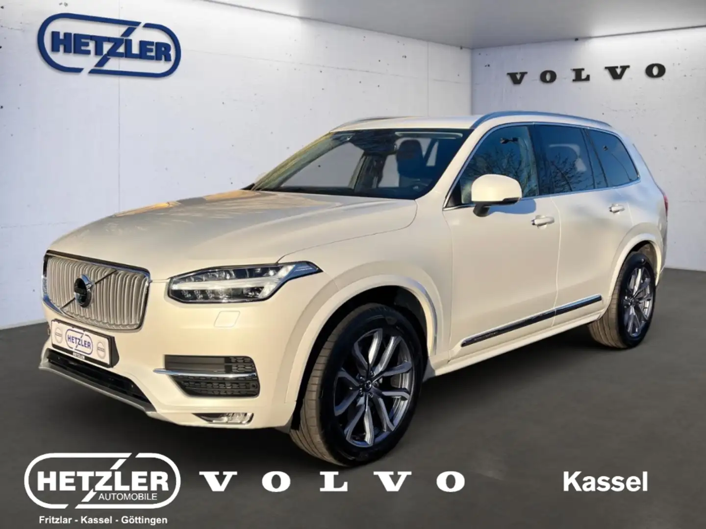 Volvo XC90 Inscription AWD HUD StandHZG AHK 360 Kamera Lenkra Bianco - 1