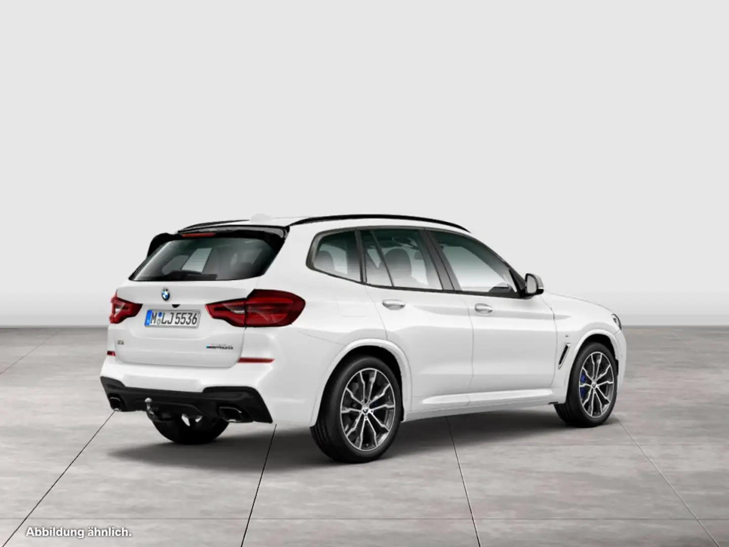 BMW X3 M 40d Pano DA PA RFK HK HuD AHK Memory Weiß - 2