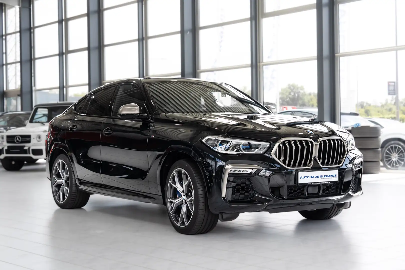 BMW X6 M 50 i*CARBON*VERNASCA*AERODYNAMIK*PANO*LASER* Negru - 2