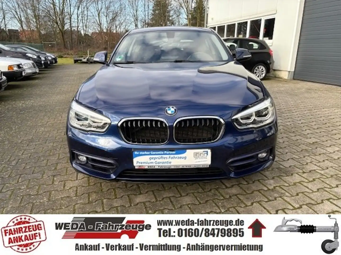 BMW 118 118 d Sport Line Blau - 2