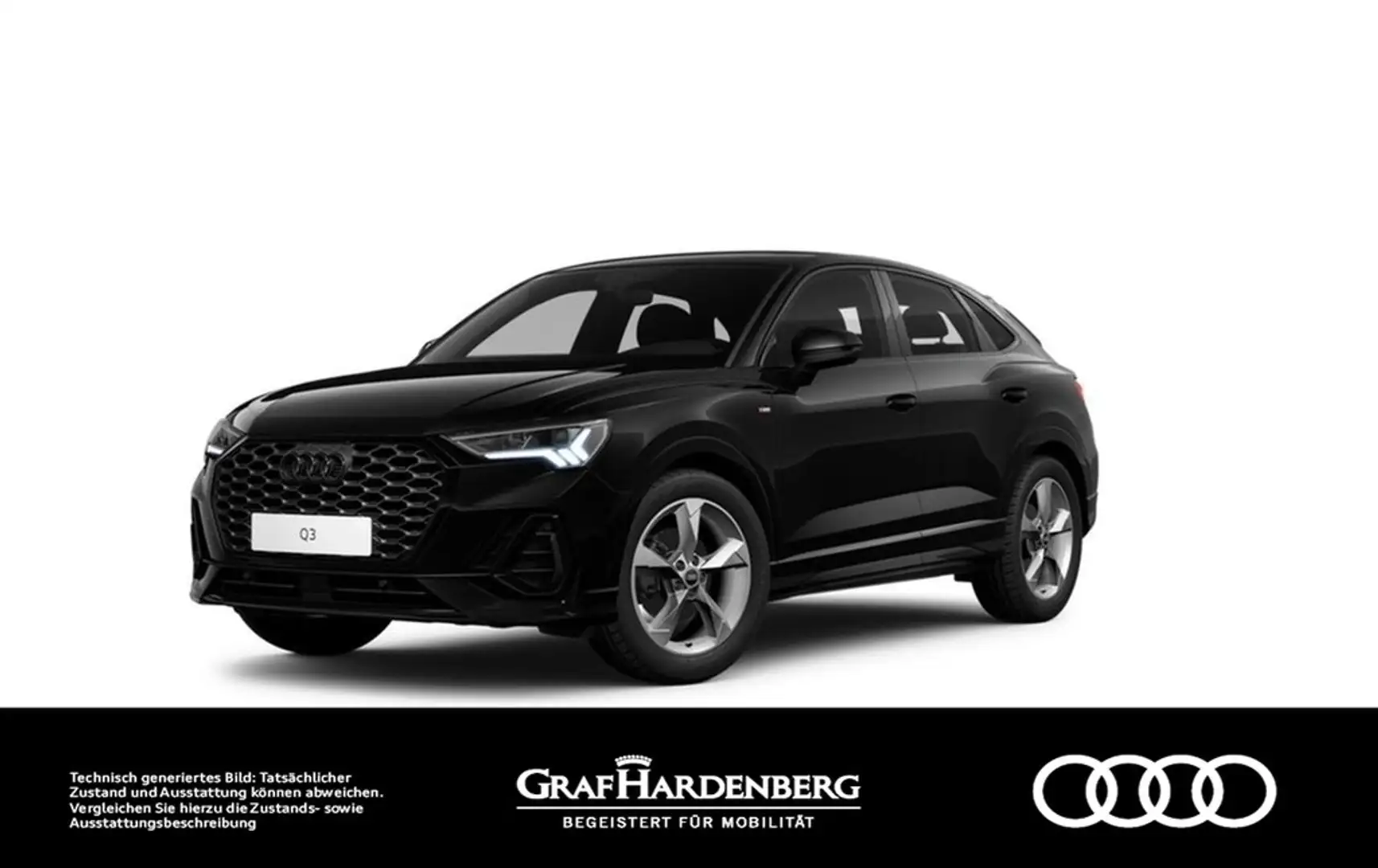 Audi Q3 Sportback 35 TFSI S line Virt.Cockpit LED Schwarz - 1