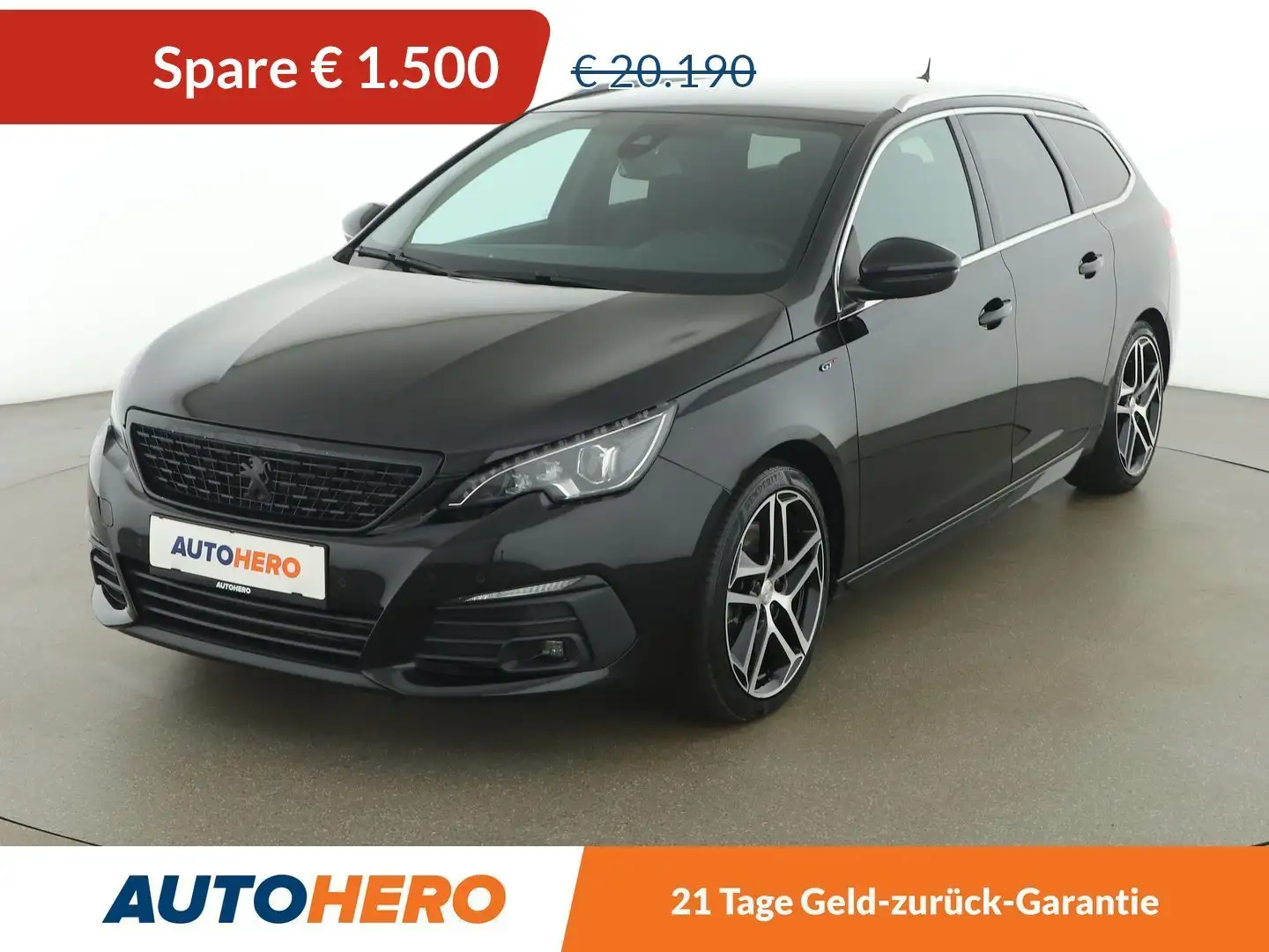 Peugeot 308 1.6 PureTech GT Schwarz - 1