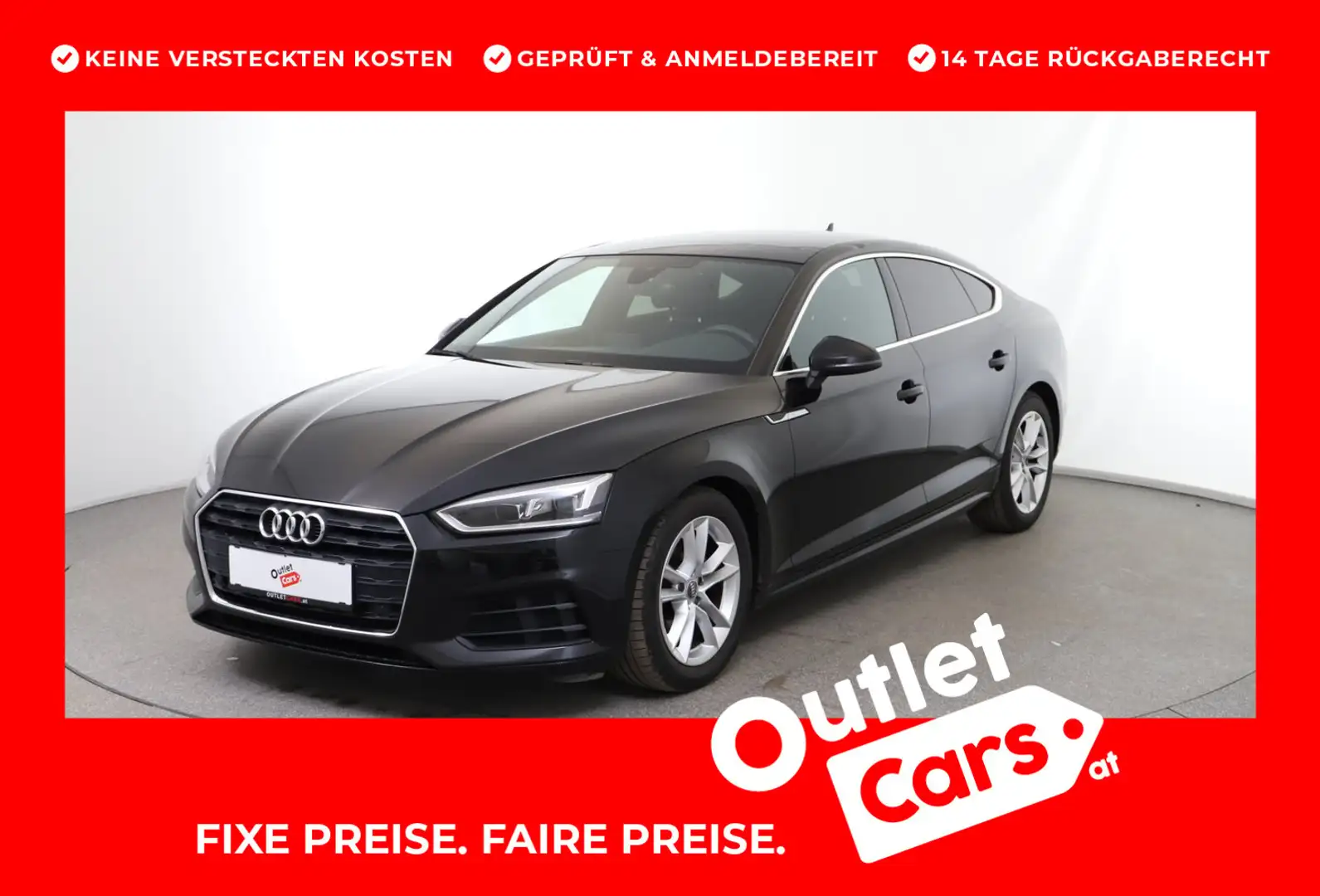 Audi A5 35 TFSI Schwarz - 1