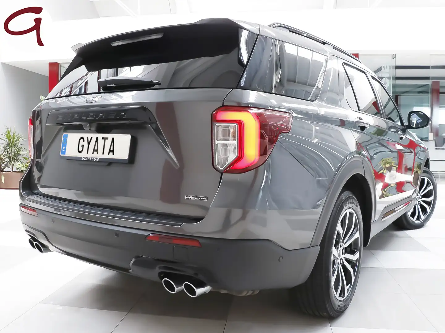 Ford Explorer 3.0 PHEV ST-Line AWD 450 Gris - 2