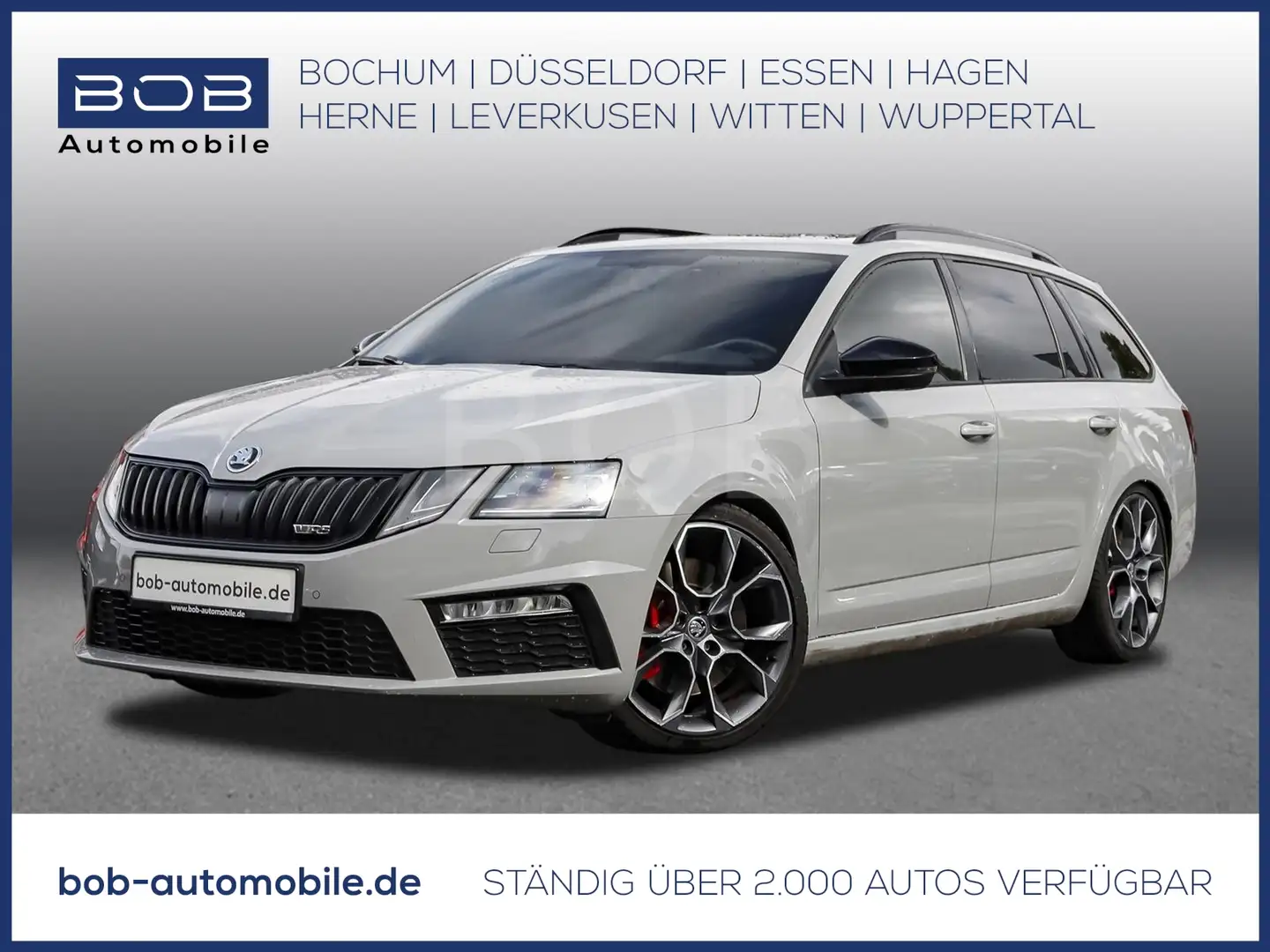 Skoda Octavia 2.0 TSI RS SHZ PDC NAVI PANORAMA-GLASSCHIEBEDACH Grau - 1