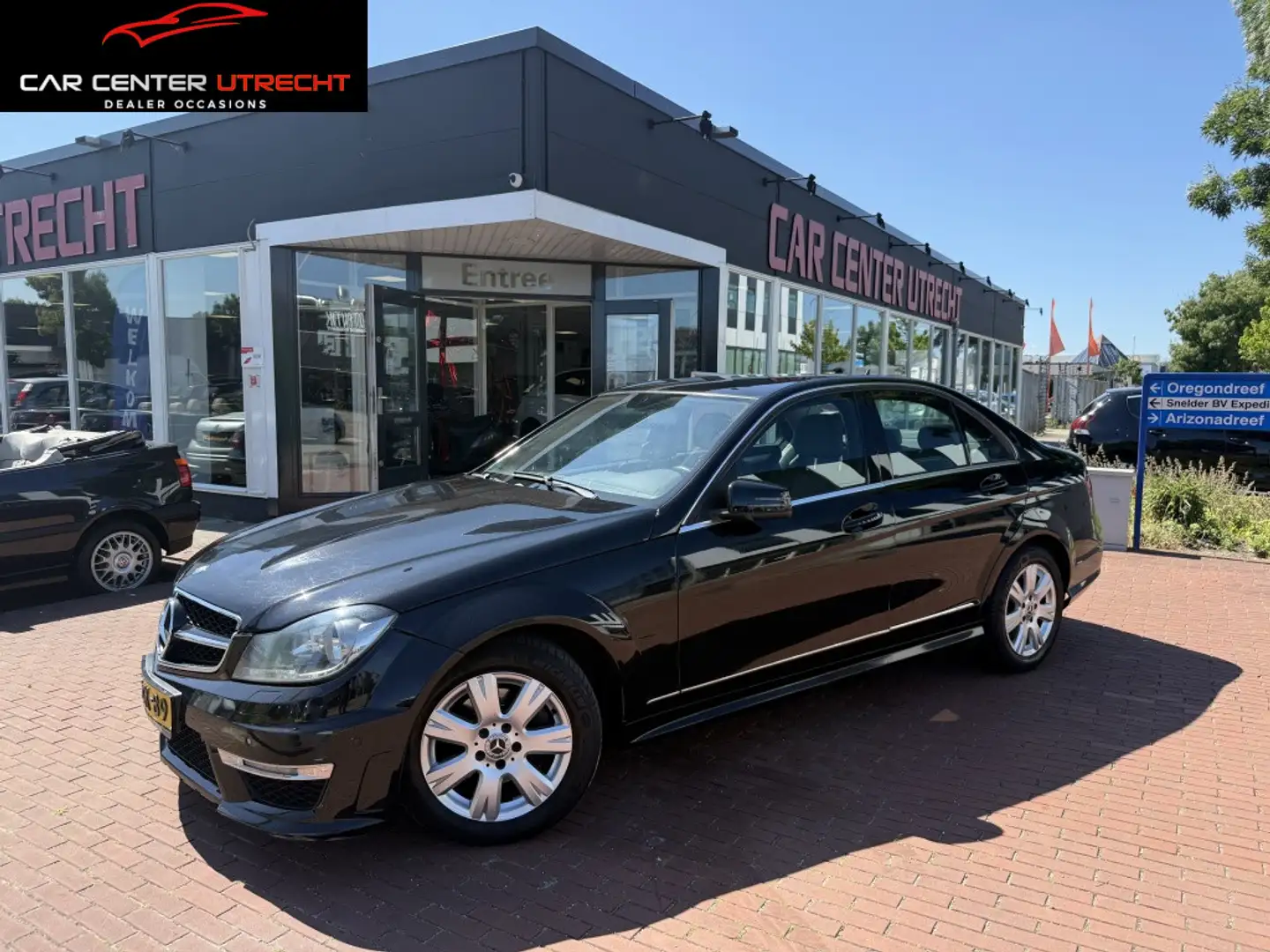 Mercedes-Benz C 220 CDI Avantgarde | leder | airco | automaat | Zwart - 1