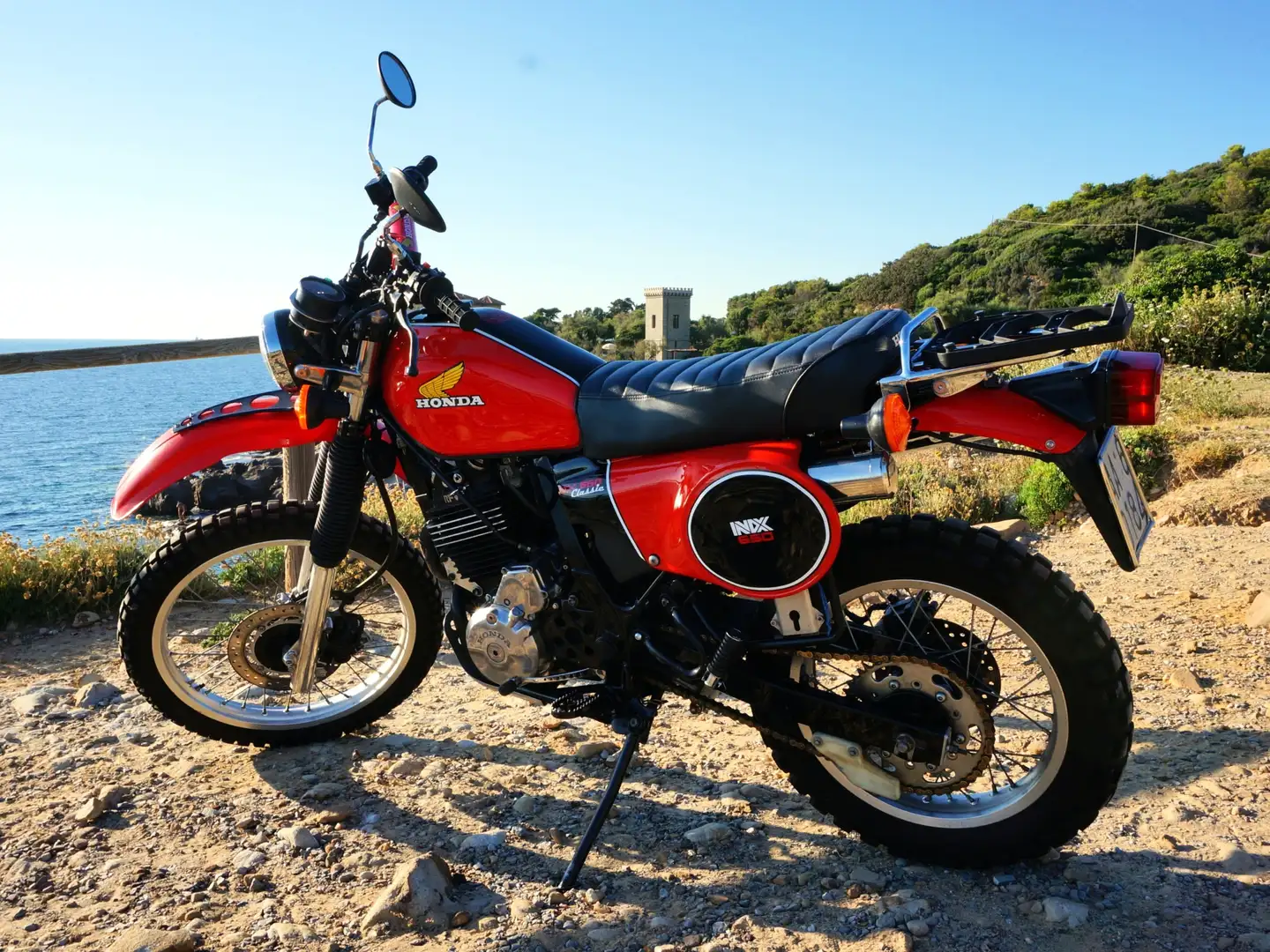 Honda NX 650 vintage-scrambler - 2