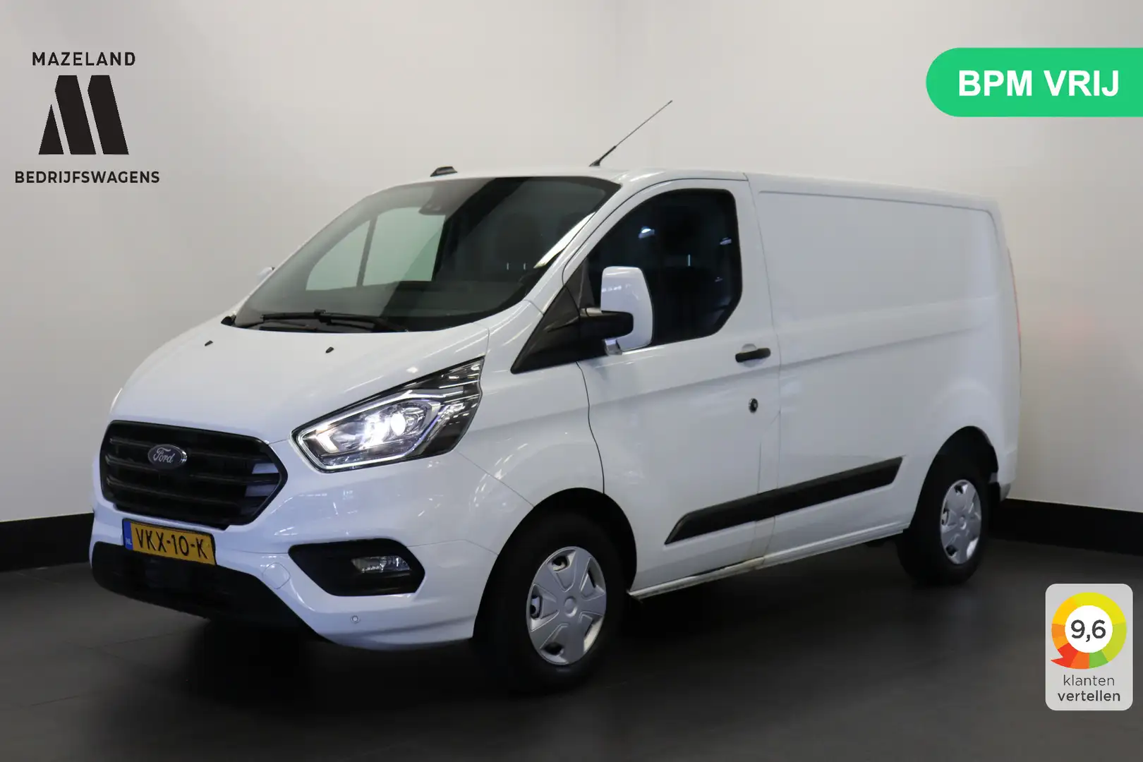 Ford Transit Custom 2.0 TDCI EURO 6 - Airco - Navi - Cruise - € 11.900 Blanc - 1