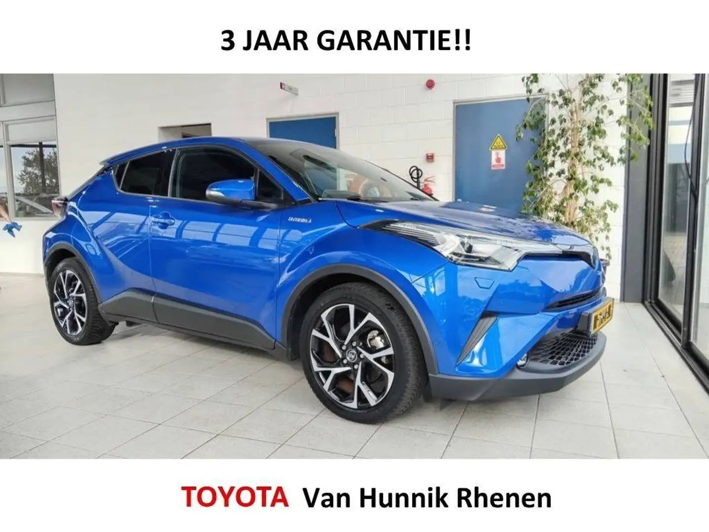 Toyota C-HR 1.8 Style | Apple/Android | Stoel en stuur verw | Bleu - 1