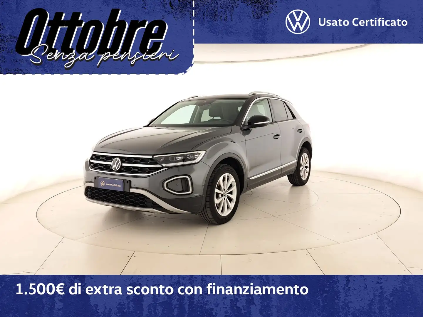Volkswagen T-Roc 2.0 tdi style 115cv Schwarz - 1