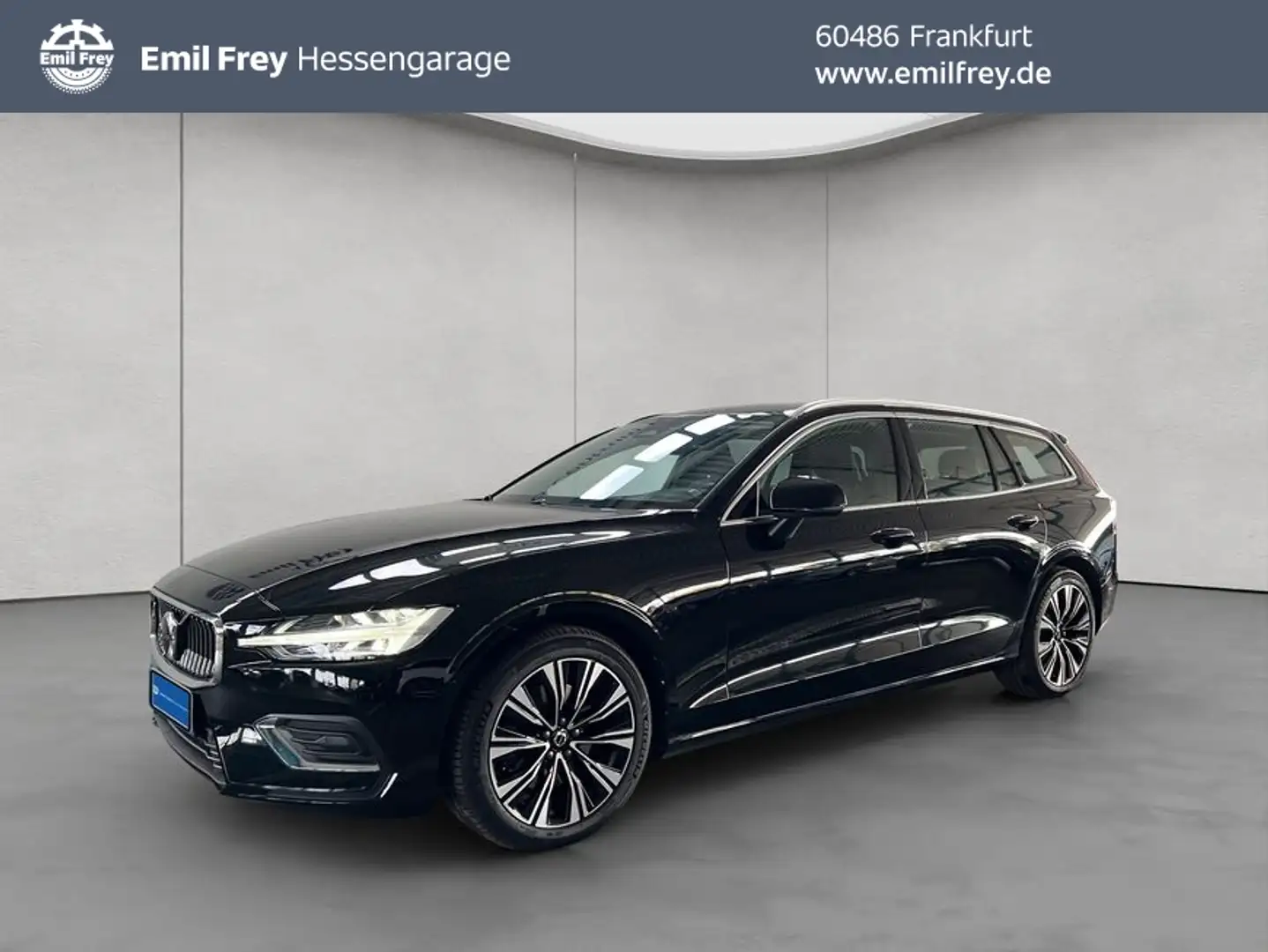 Volvo V60 B4 Plus-Bright Aut Leder Google-Maps LED 1.Hd Schwarz - 1
