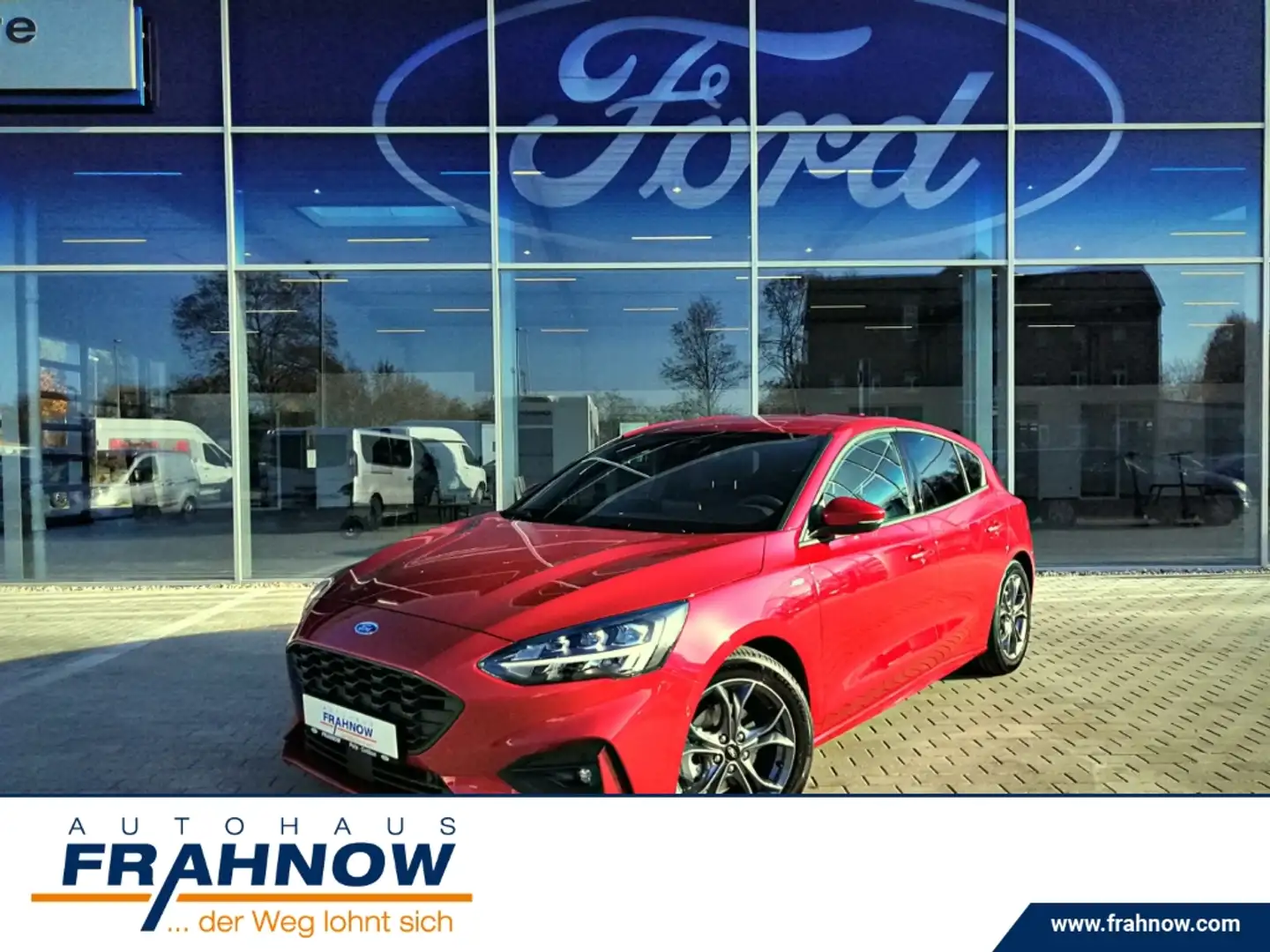Ford Focus 1.0 EcoBoost ST-Line LED NAVI SHZ APPLink Rouge - 1