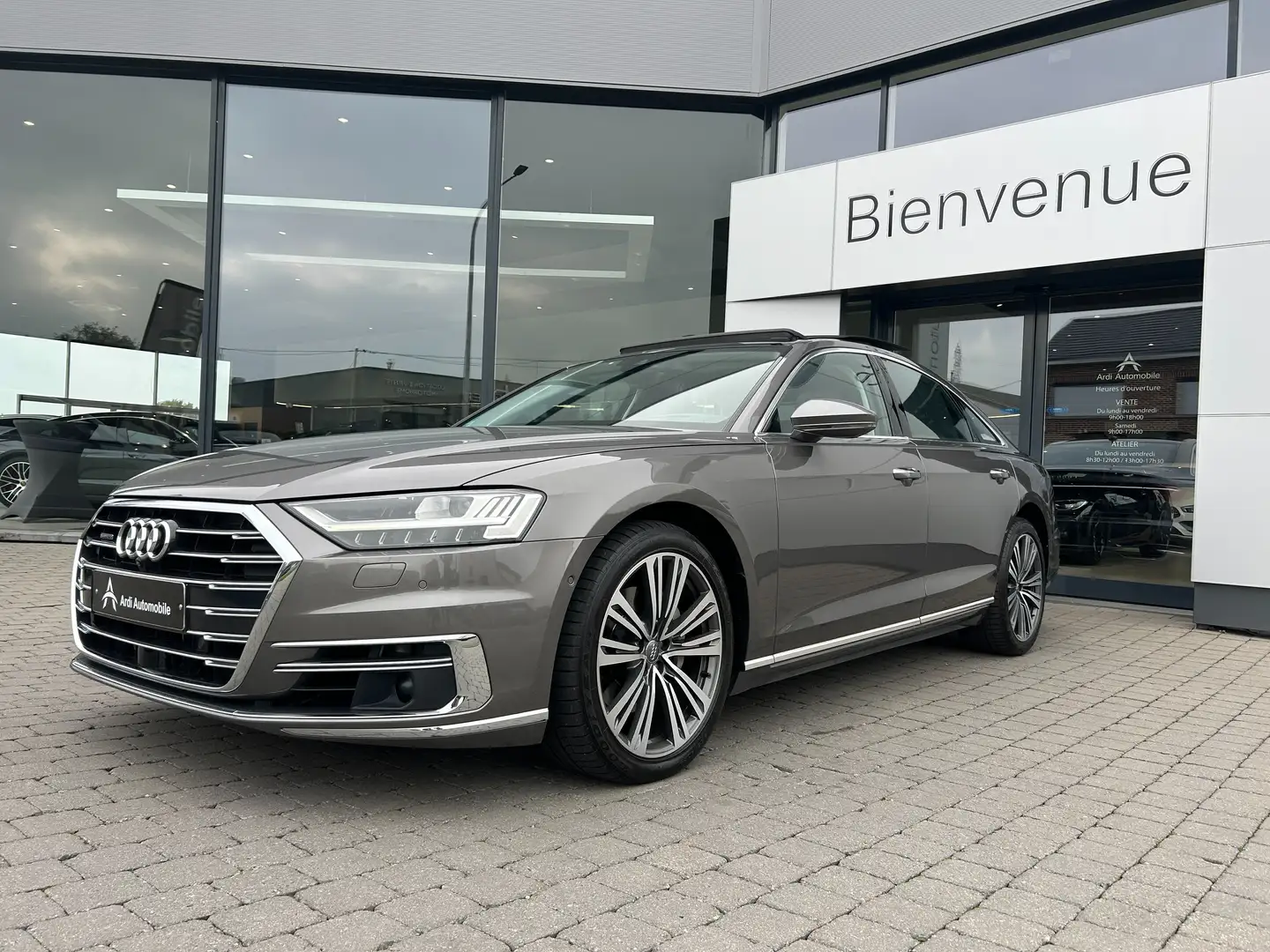 Audi A8 3.0 TDi Quattro Tiptronic *GARANTIE*1ER PROP*B&O* Beige - 1