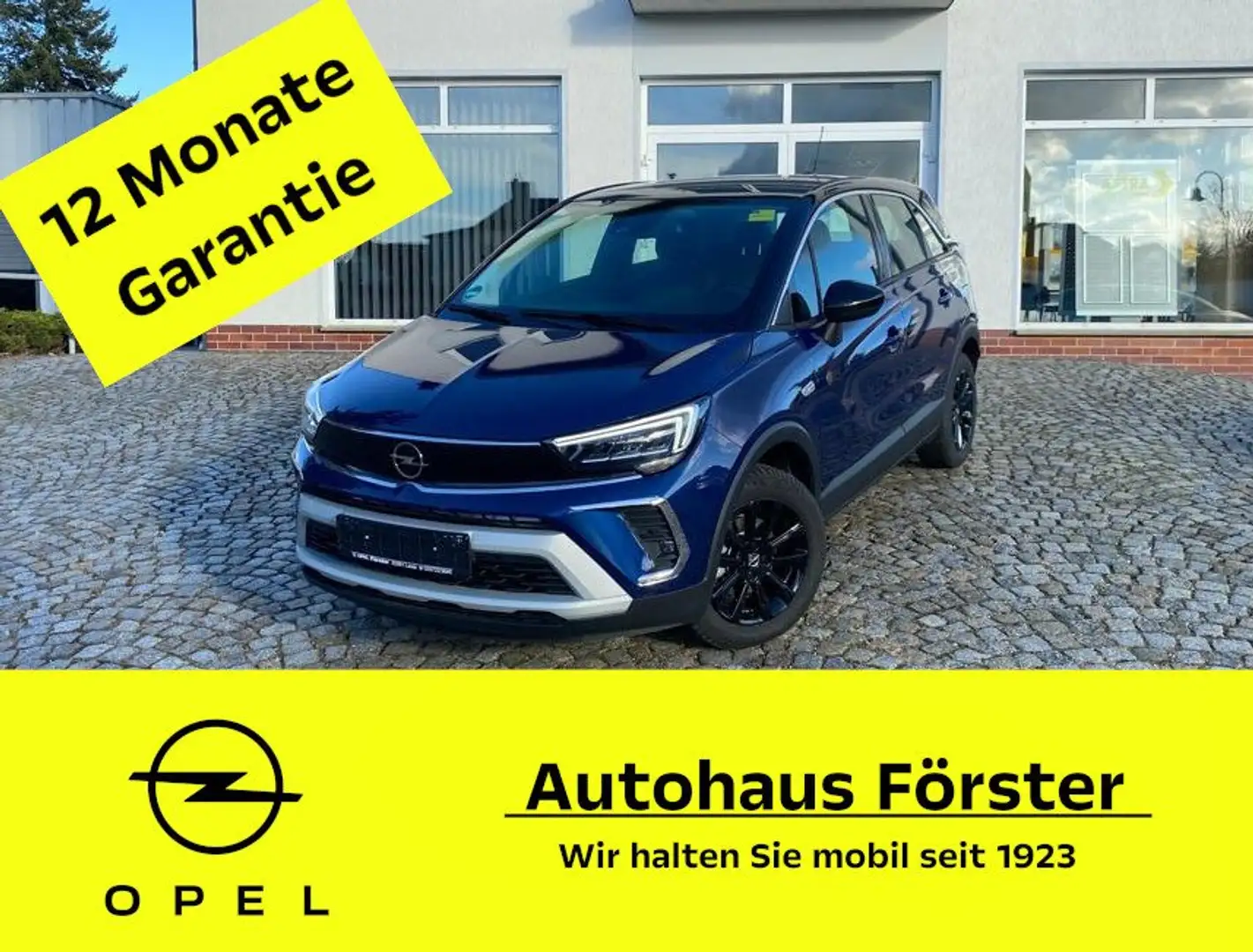 Opel Crossland 1.2 Elegance Blau - 1