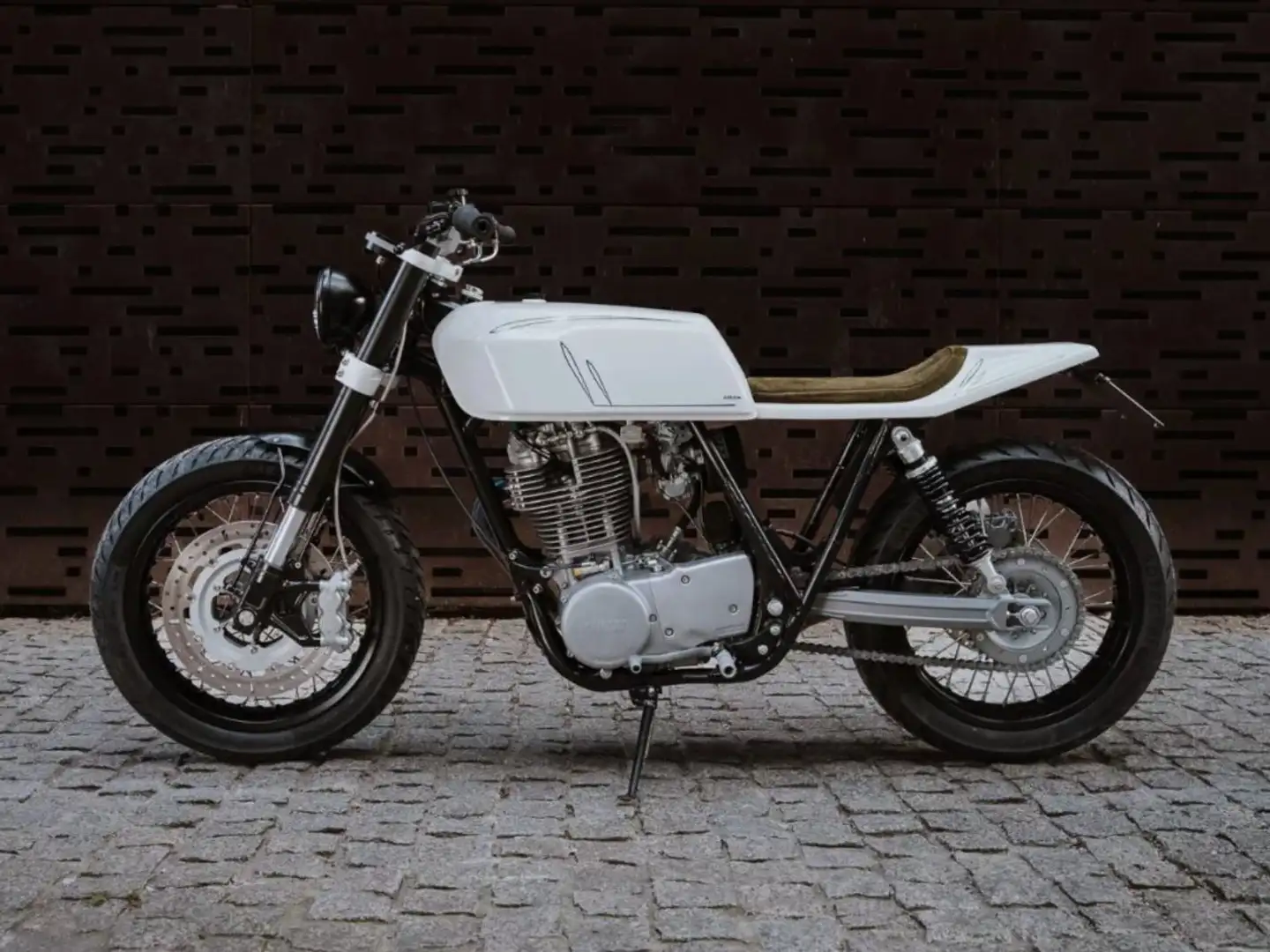 Yamaha SR 500 Weiß - 2