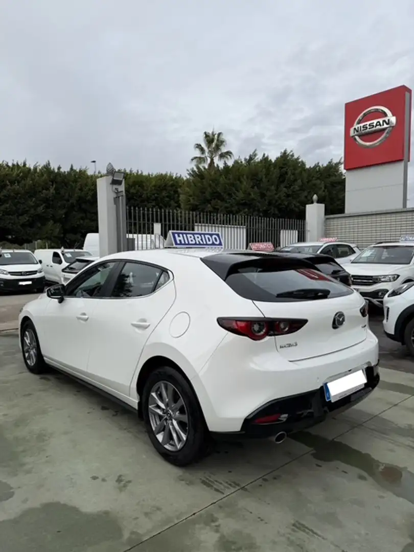 Mazda 3 2.5 e-Skyactiv-G Prime-line 103kW Blanc - 2