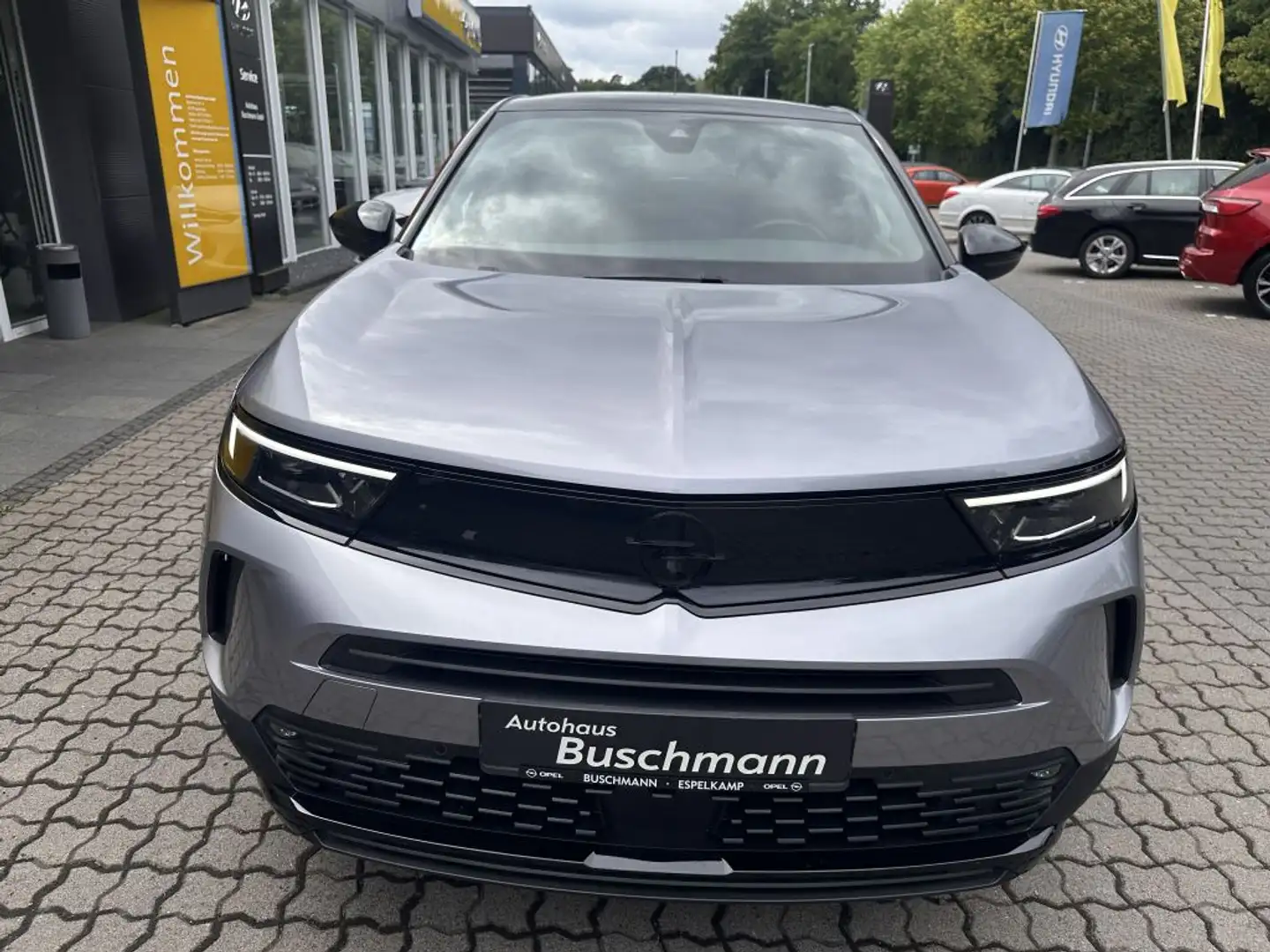 Opel Mokka-E GS Line +NAVI+11KW OBC+RFK+LED+ Argent - 2