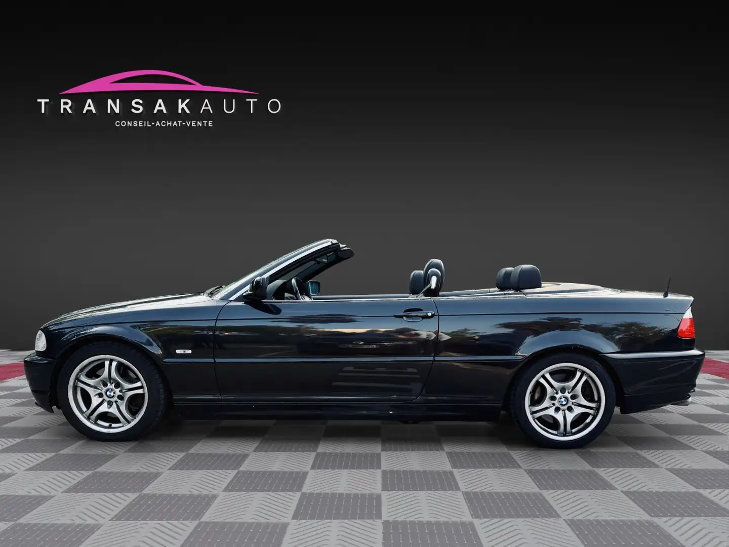 BMW 330 Cab 330 Ci Steptronic A Schwarz - 2