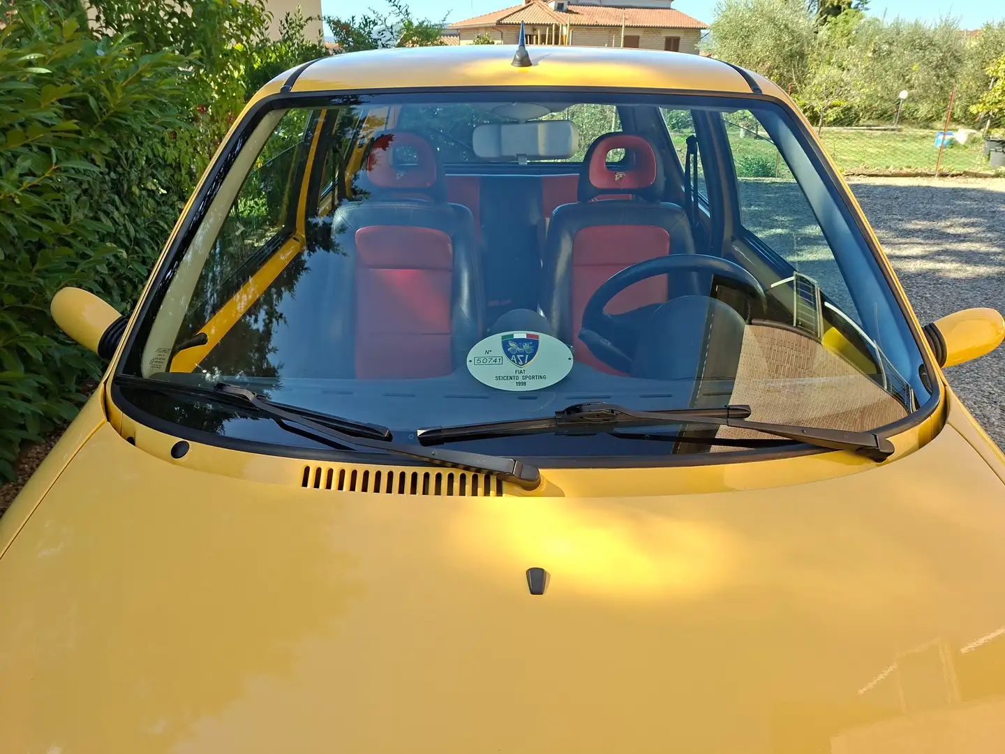 Fiat Seicento sporting Sárga - 2