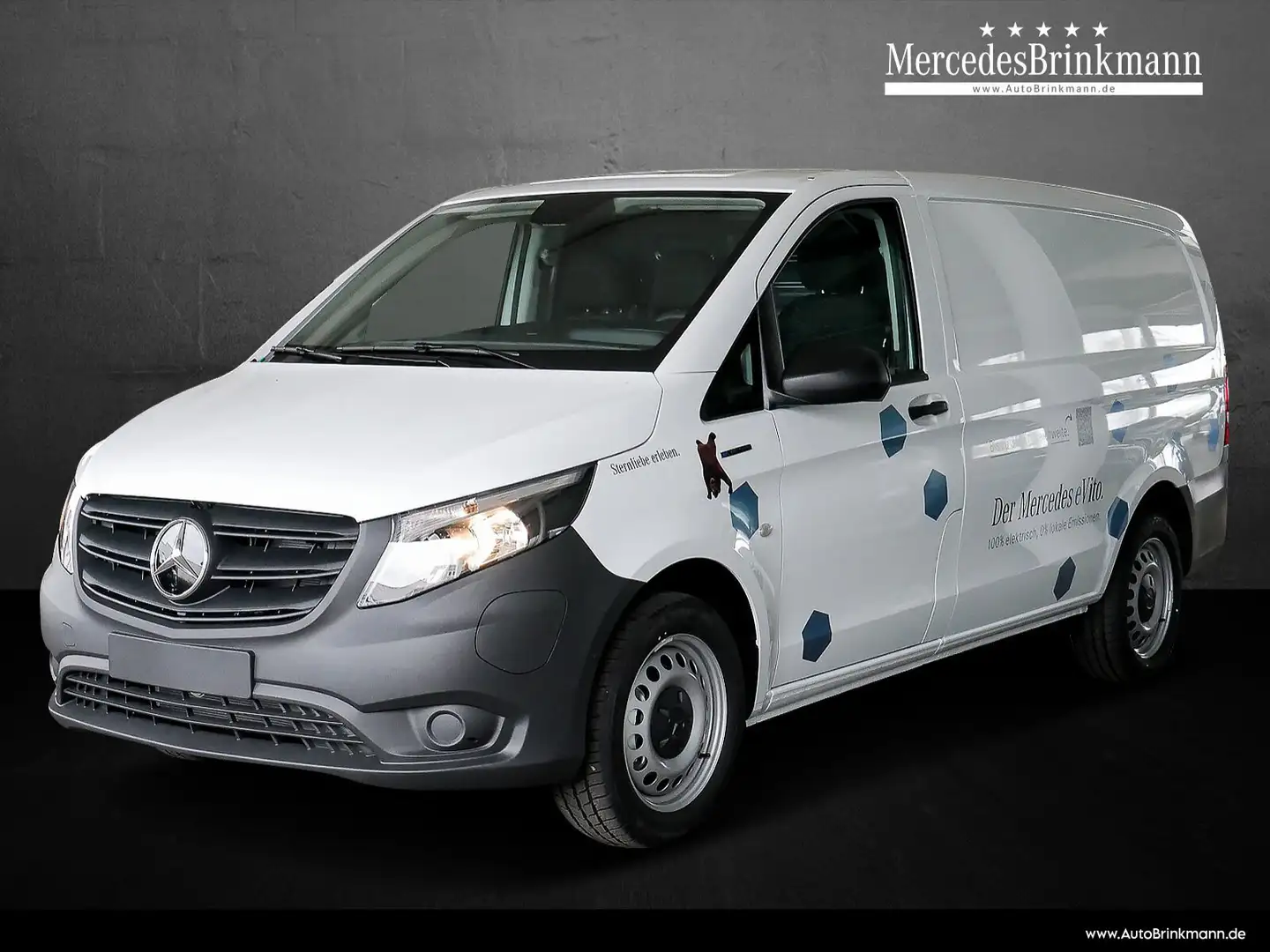 Mercedes-Benz Vito eVito 112 Kasten 85 KW Kamera SHZ Klima Weiß - 2