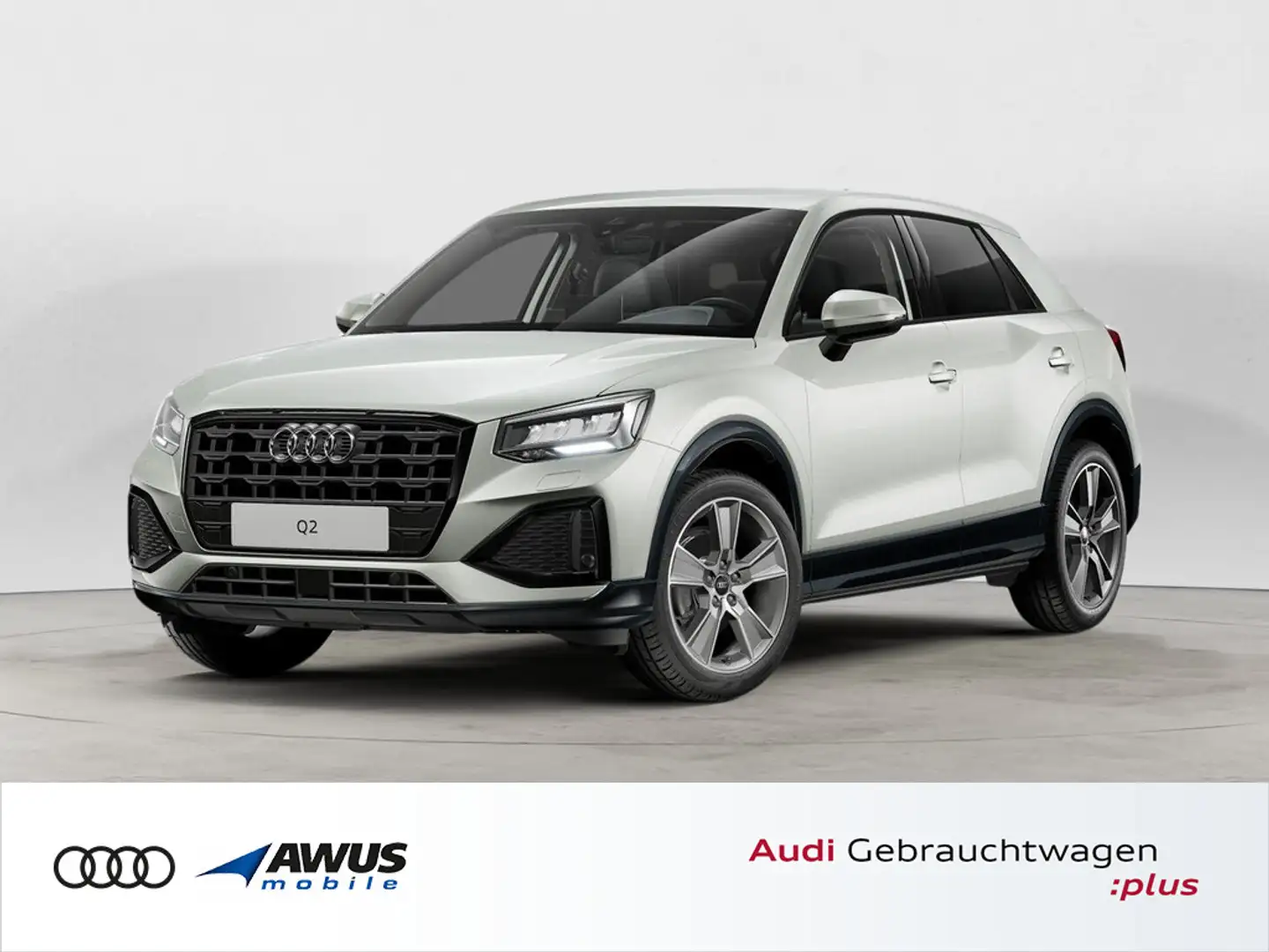 Audi Q2 advanced 35 TFSI 110150 kWPS S tronic LED Silber - 1
