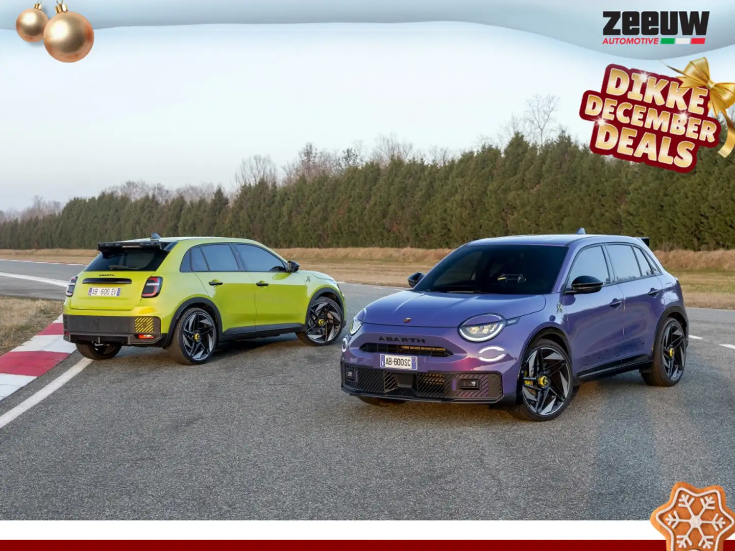 Abarth 600e Scorpionissima 280PK NU TE BESTELLEN! Lilla - 1