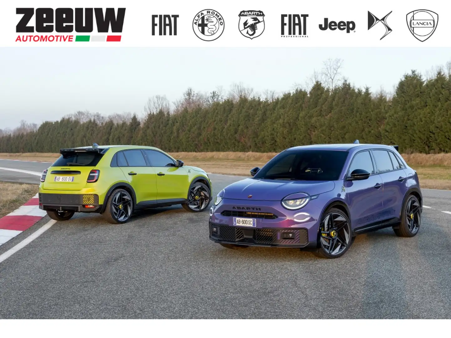 Abarth 600e Scorpionissima 280PK NU TE BESTELLEN! Paars - 1