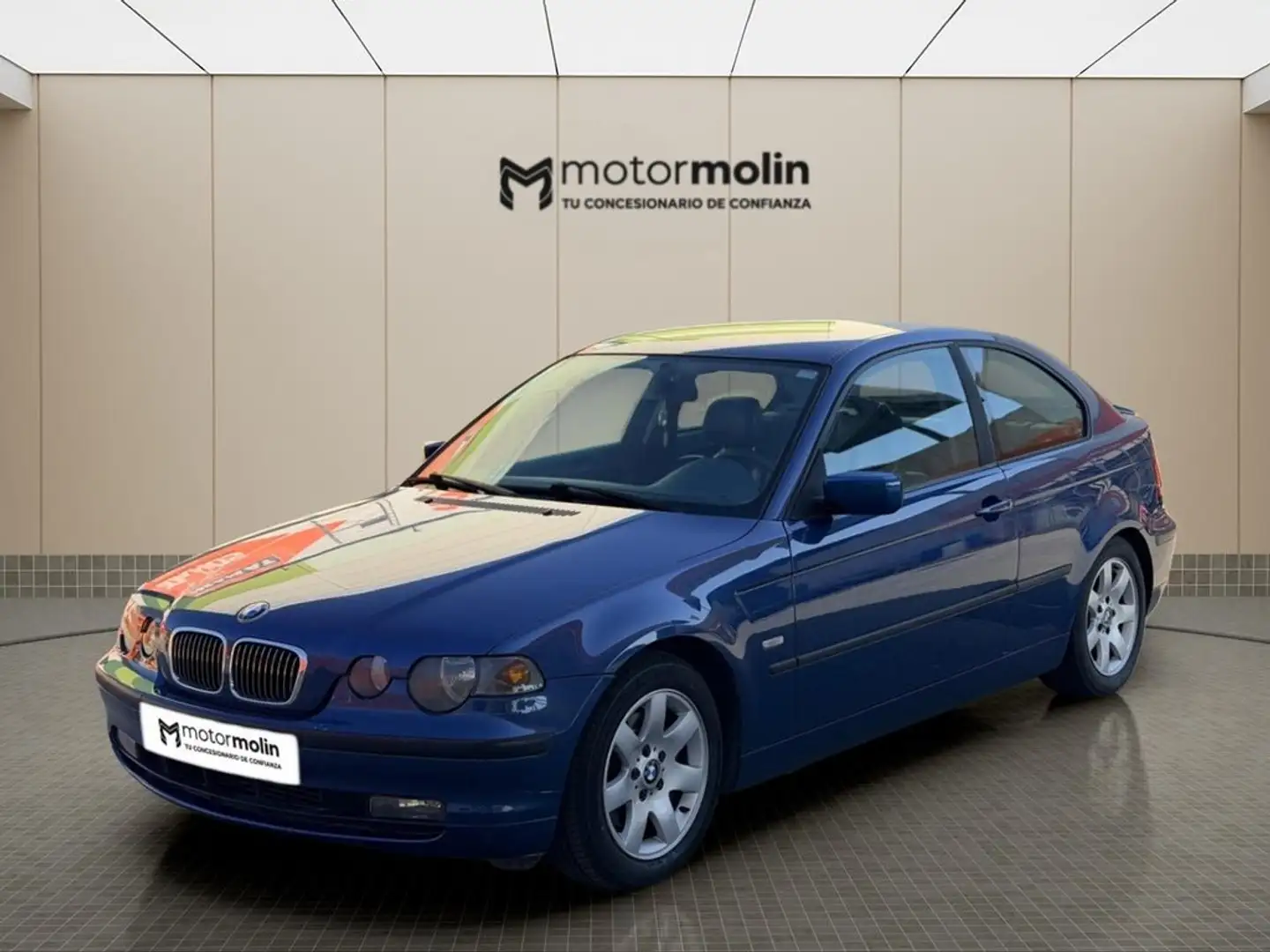 BMW 320 Compact 320td Compact Azul - 1