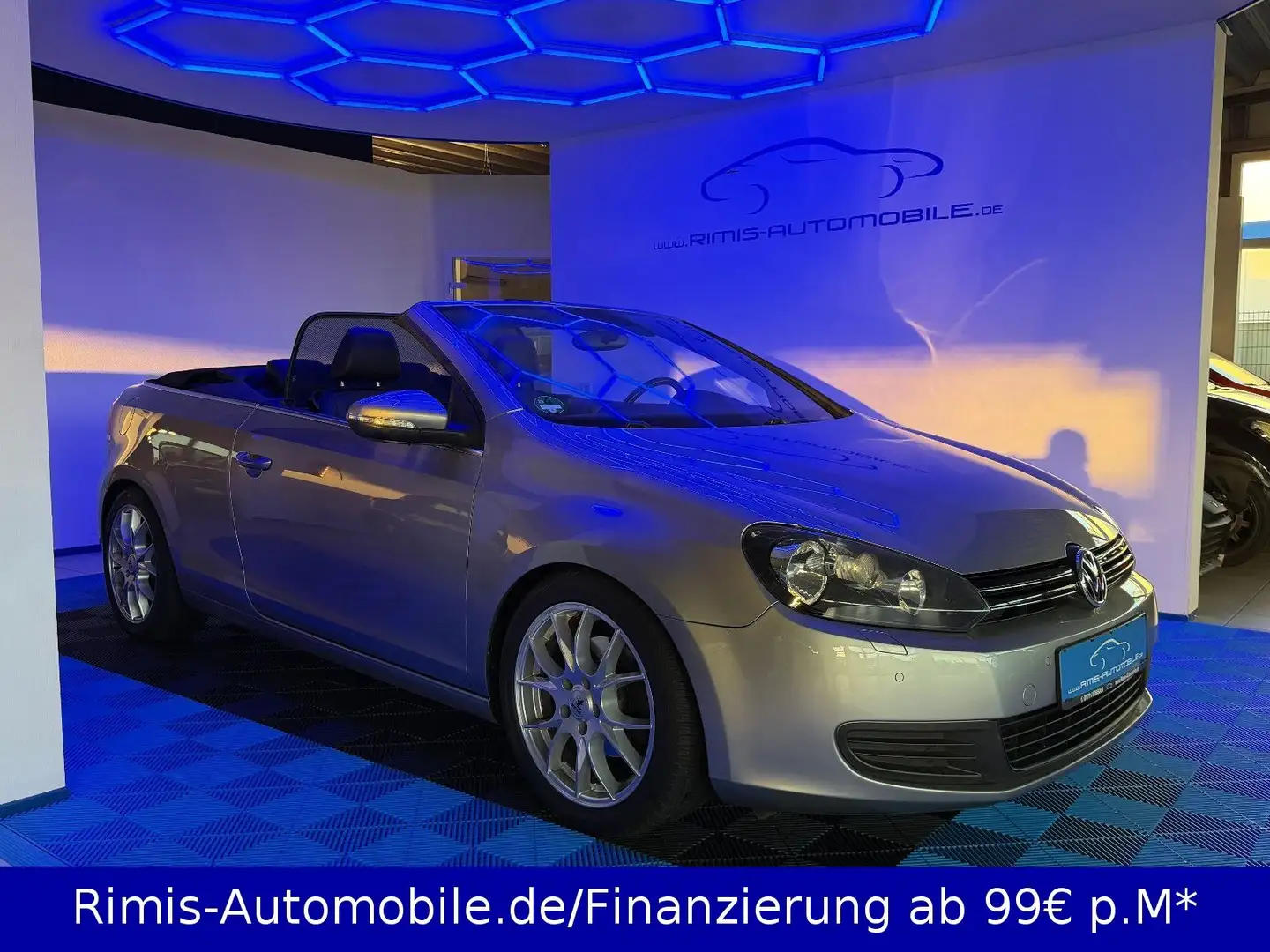 Volkswagen Golf VI Cabriolet Highline Alcantara Touch Disp. Silber - 1