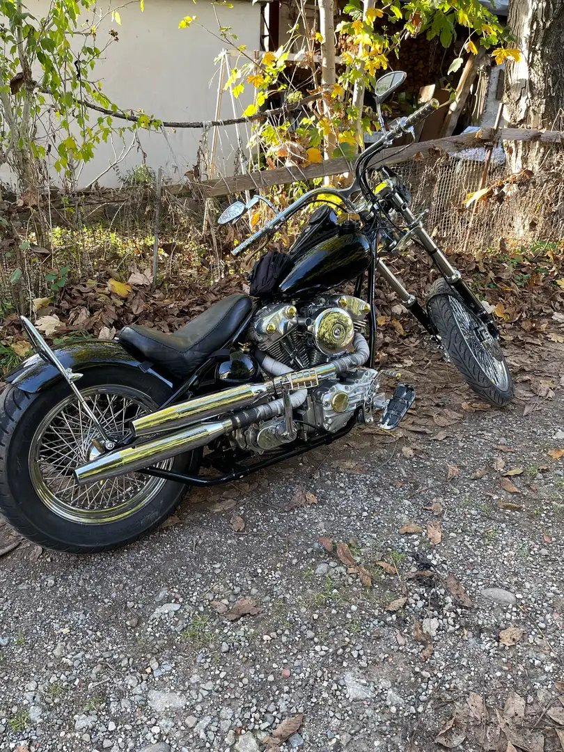 Harley-Davidson Custom Bike crna - 1