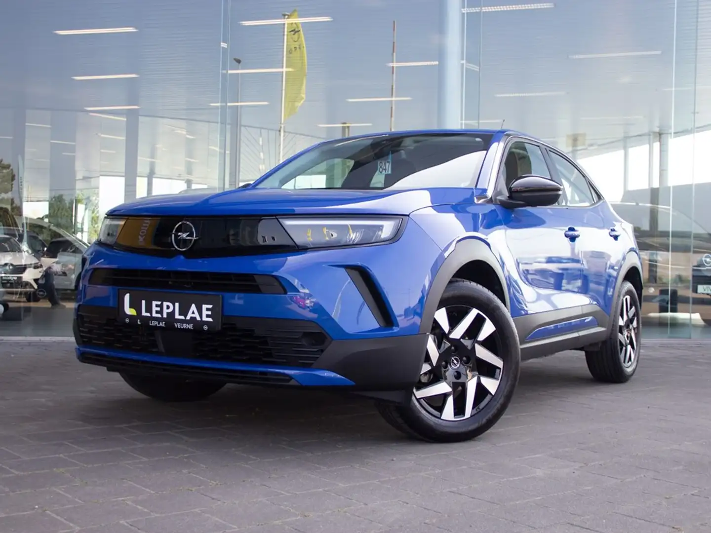 Opel Mokka ELEGANCE 1.2T 100PK |CARPLAY|CAMERA|KEYLESS|ZETELV Azul - 1