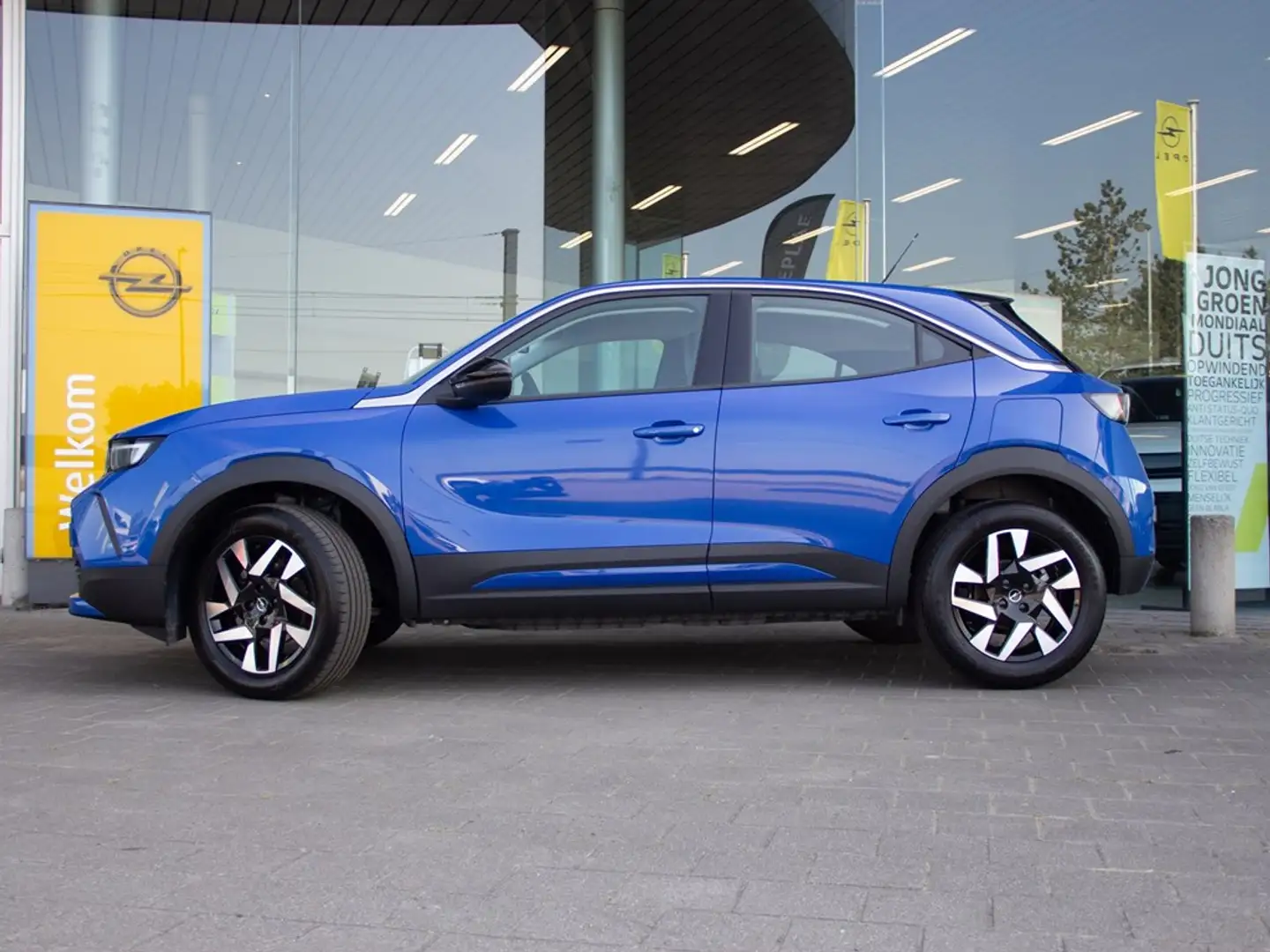 Opel Mokka ELEGANCE 1.2T 100PK |CARPLAY|CAMERA|KEYLESS|ZETELV Azul - 2