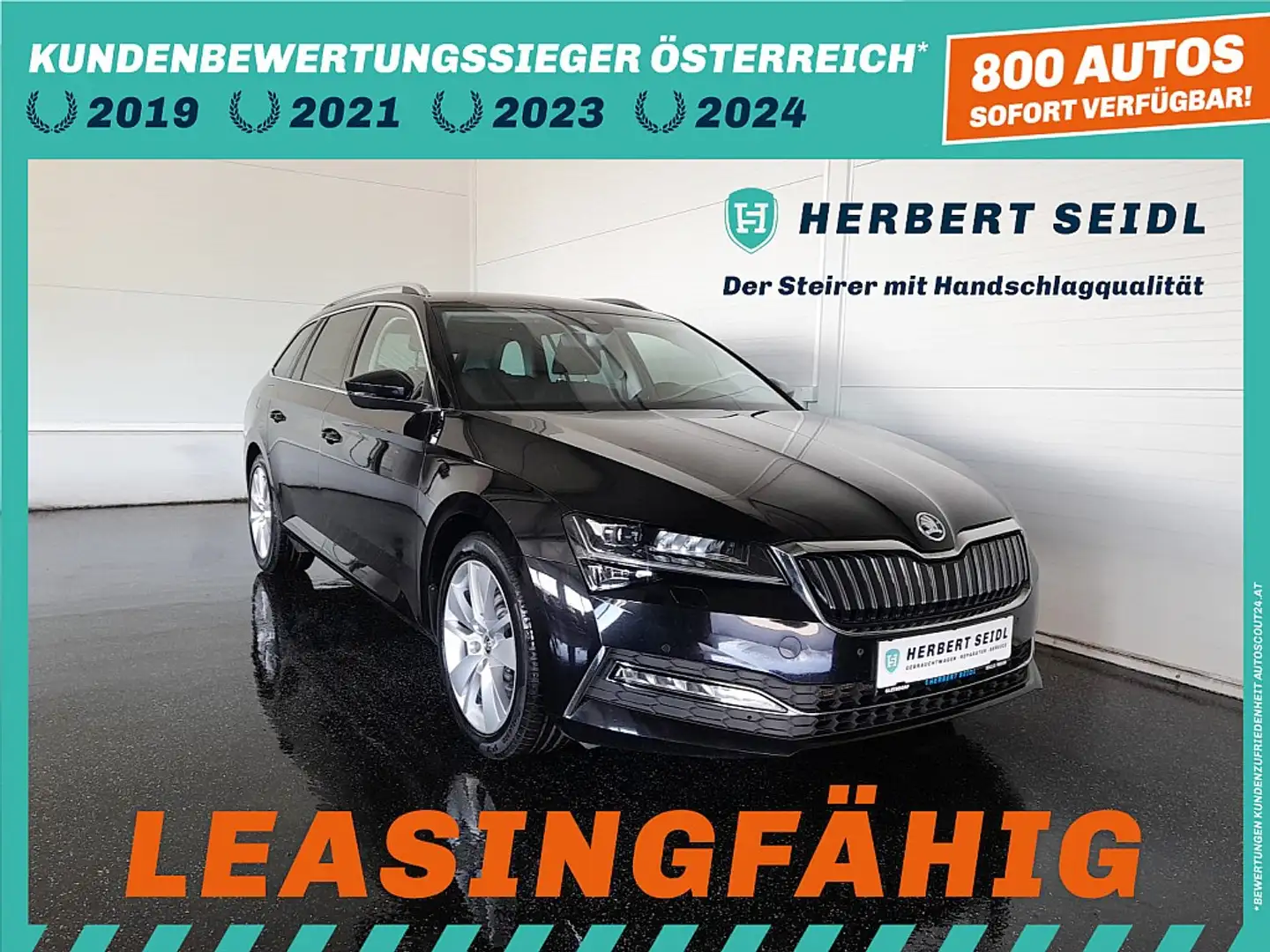 Skoda Superb Kombi STYLE PHEV 156/218 DSG *MATRIX-LED / DCC ... Чёрный - 1