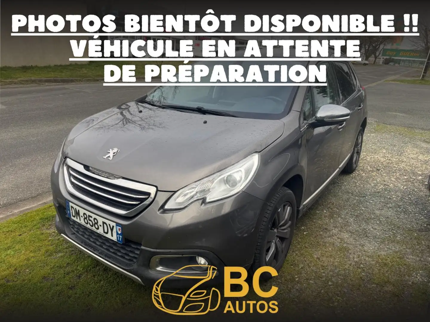 Peugeot 2008 2008 1.6 e-HDi FAP - 92 - BV ETG6  Allure Gris - 1