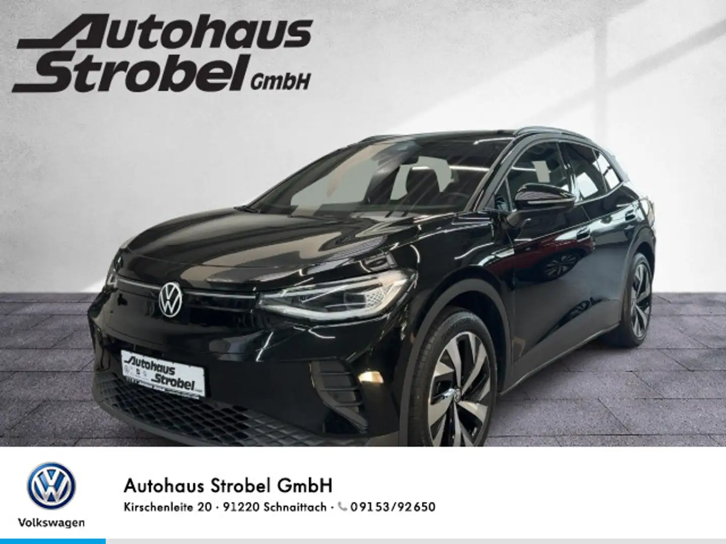 Volkswagen ID.4 Pro Performance 82 kWh ACC AHK Navi Kamera Schwarz - 1