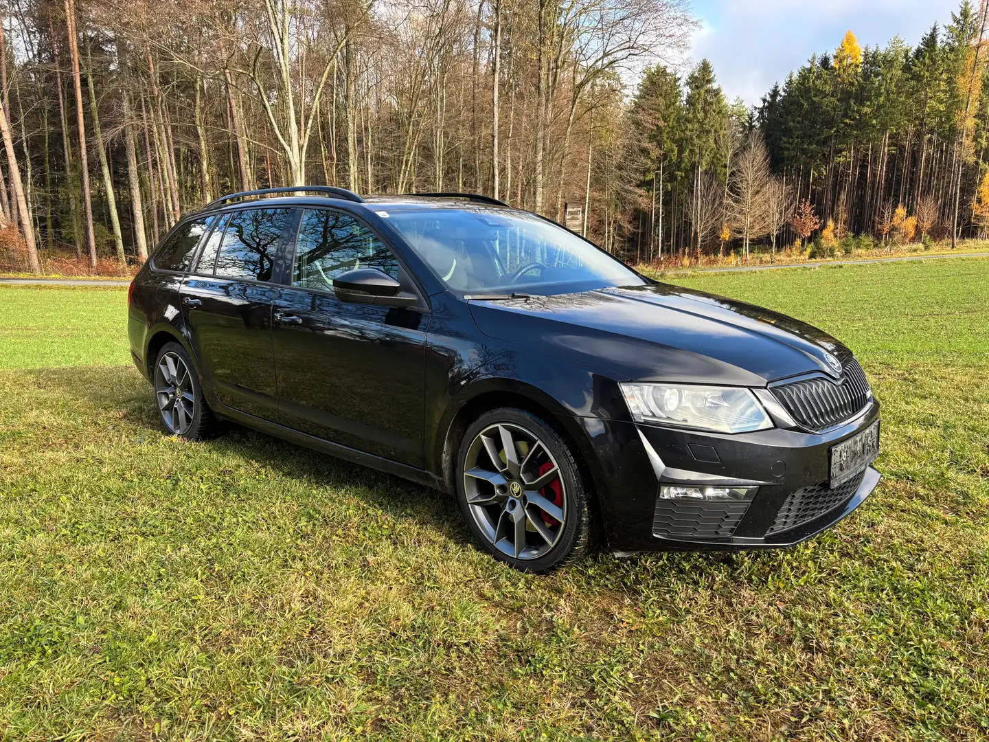 Skoda Octavia Octavia Combi RS 2,0 TDI Green tec RS Schwarz - 1