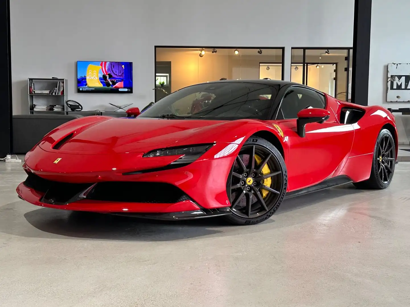 Ferrari SF90 Stradale NP649.-,Carbon,RacingSi, Fiorano* Rouge - 1