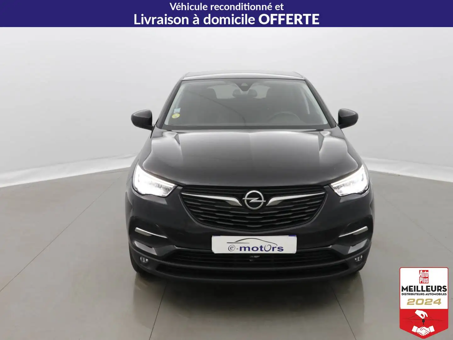 Opel Grandland X 1.5 Diesel 130 BVA8 Edition +GPS +PDC AR/AV Noir - 2