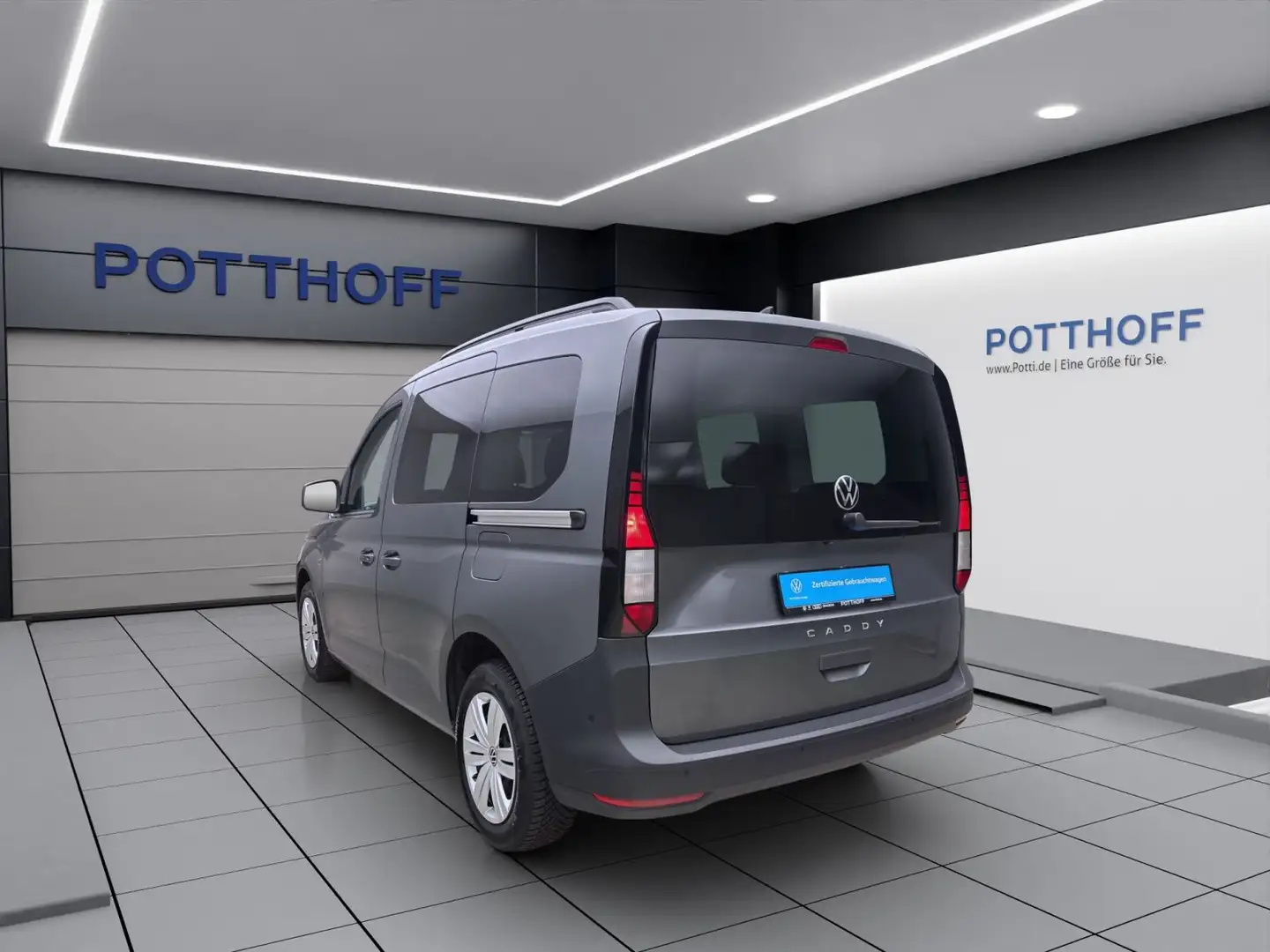Volkswagen Caddy 1.5 TSI KOMBI KR PDC KAMERA NAVI ACC KLIMA Grau - 2