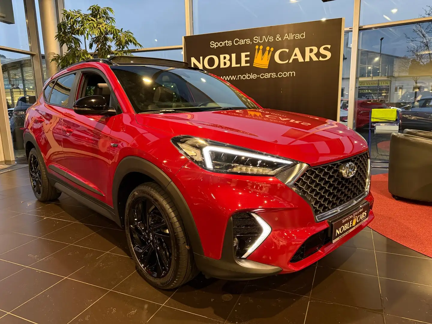 Hyundai TUCSON N Line 4WD PANO LED NAV SHZ 19" Rot - 1