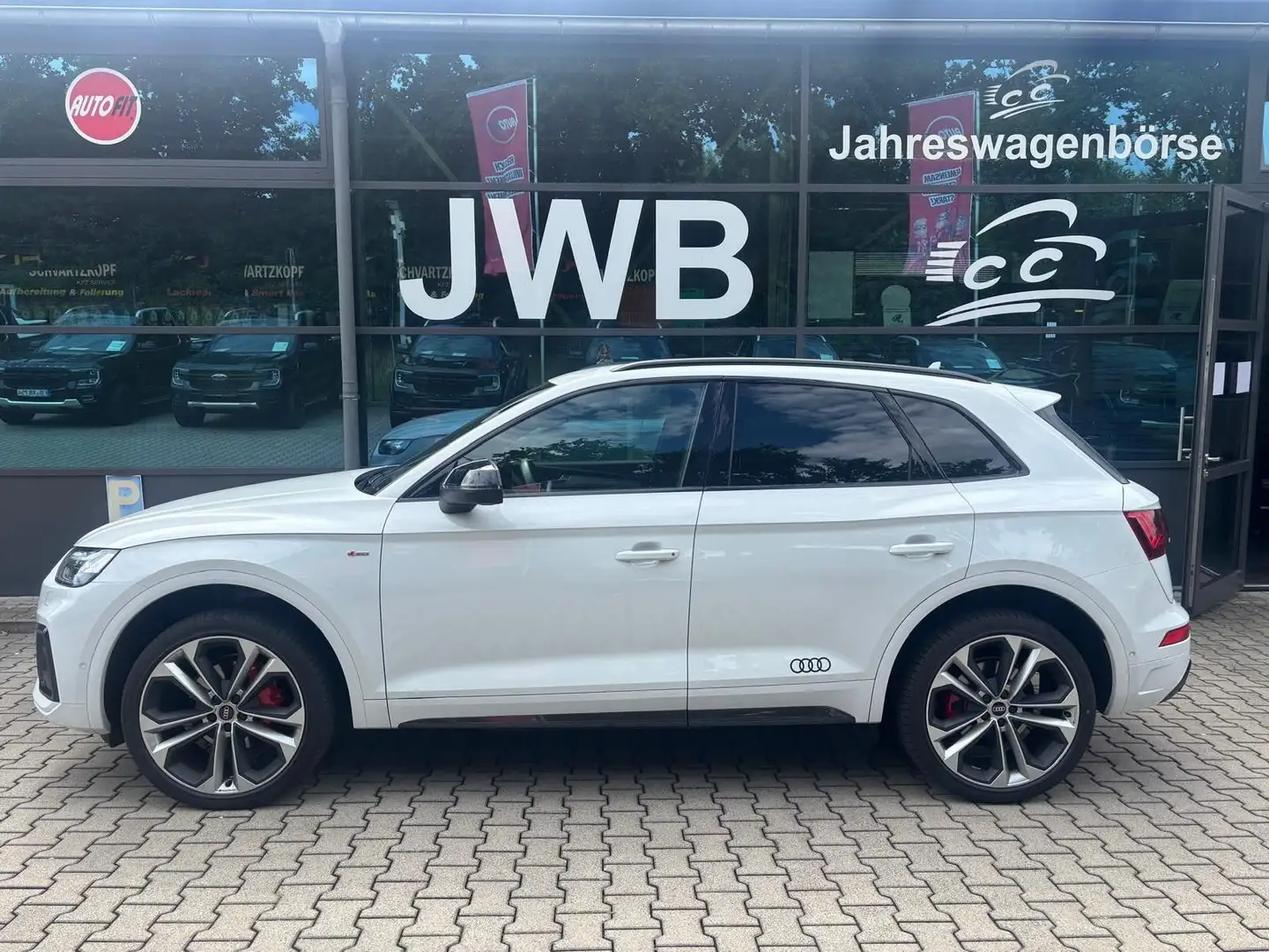 Audi Q5 40 TDI quattro EDITION ONE S-LINE AHK MATRIX Weiß - 1